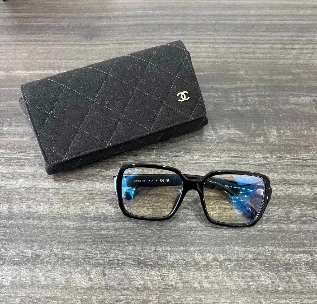 Chanel Chanel Classic Black Sunglasses 5408. Size ONE SIZE - 2 Thumbnail
