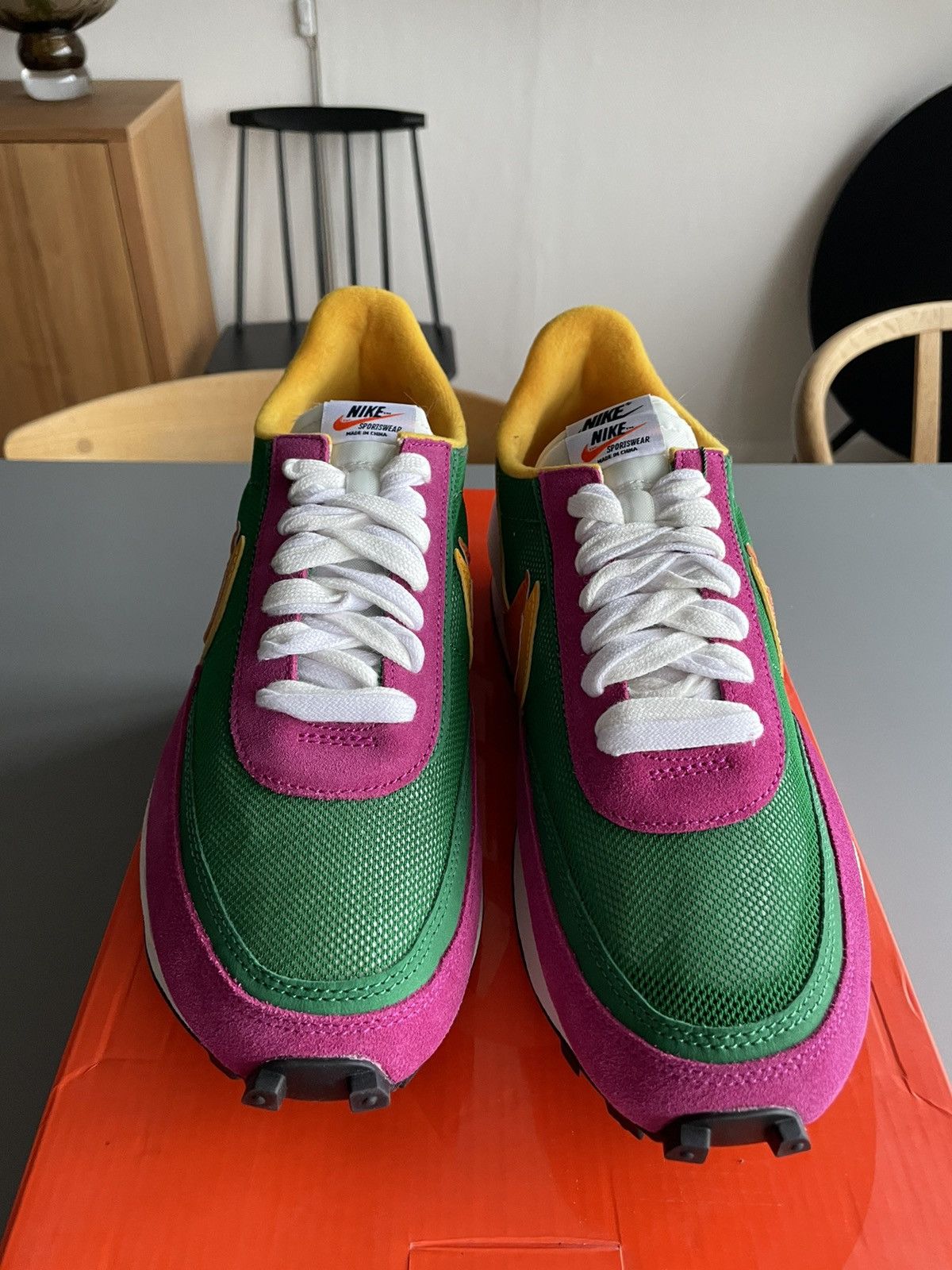 Nike Nike Waffle LD Sacai ‘Pine Green’ Size US 10 / EU 43 - 3 Thumbnail