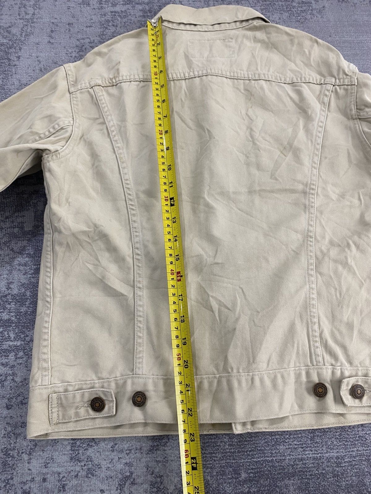 Levi's Vintage levis white jacket japan made Size US M / EU 48-50 / 2 - 2 Thumbnail
