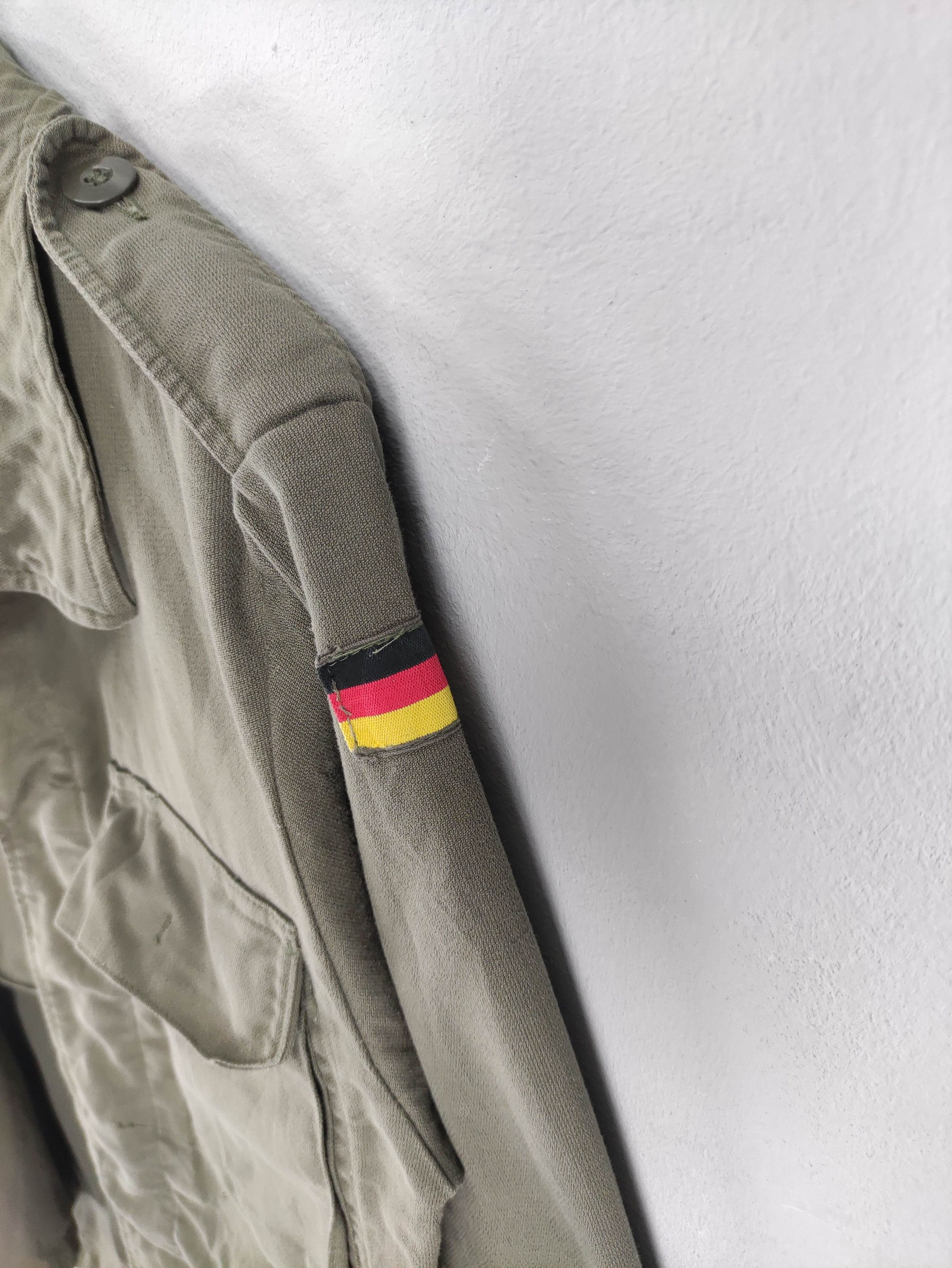 Vintage Vintage 90s German Army Moleskin Shirt Jacket Double Pocket Size US M / EU 48-50 / 2 - 2 Thumbnail
