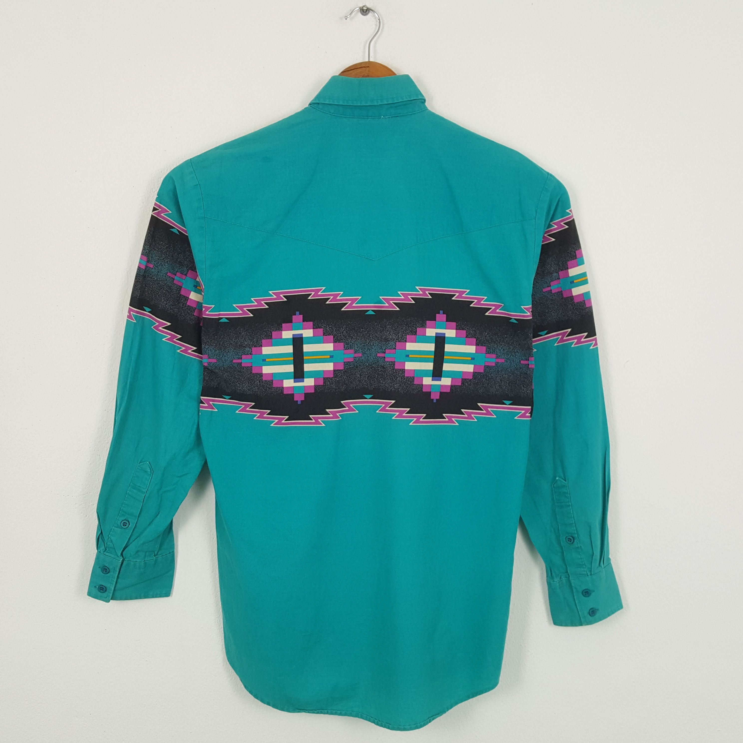 Roper × Vintage Vintage ROPER American Western Style Long Sleeve Shirts Size US M / EU 48-50 / 2 - 3 Thumbnail