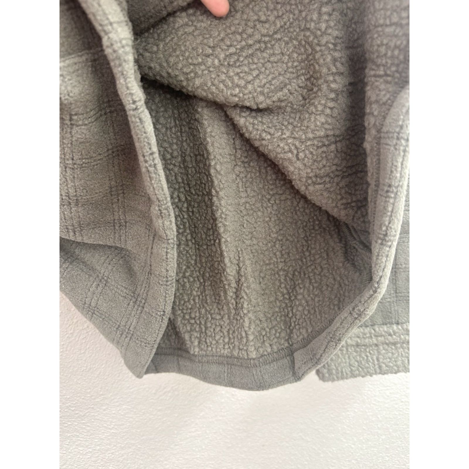 Vintage Freeport Studio Womens Jacket Mid-Length Fleece Brown Berber Trim Button Up NWT M Size M / US 6-8 / IT 42-44 - 7 Thumbnail