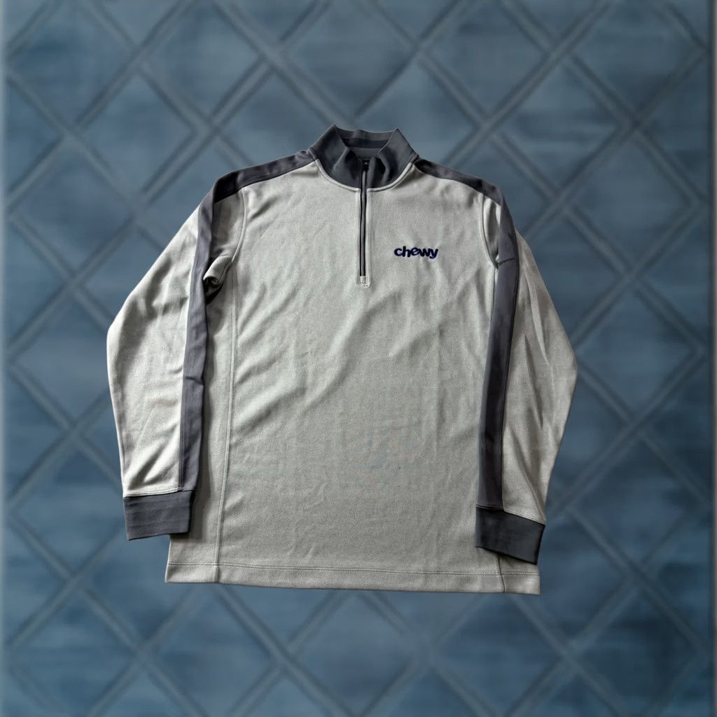 Nike Nike Dri Fit Mens 1/4 Zip Pullover Long Sleeve Mock Neck 1/4 Zip Sweatshirt Gray Size M Adult Mens Vineyard? Size US M / EU 48-50 / 2 - 1 Thumbnail