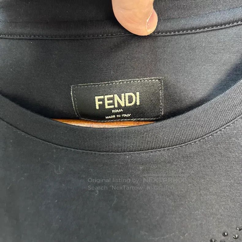 Fendi Fendi Mini Monster Short Sleeve with Crystal Eyes Size US XS / EU 42 / 0 - 3 Thumbnail