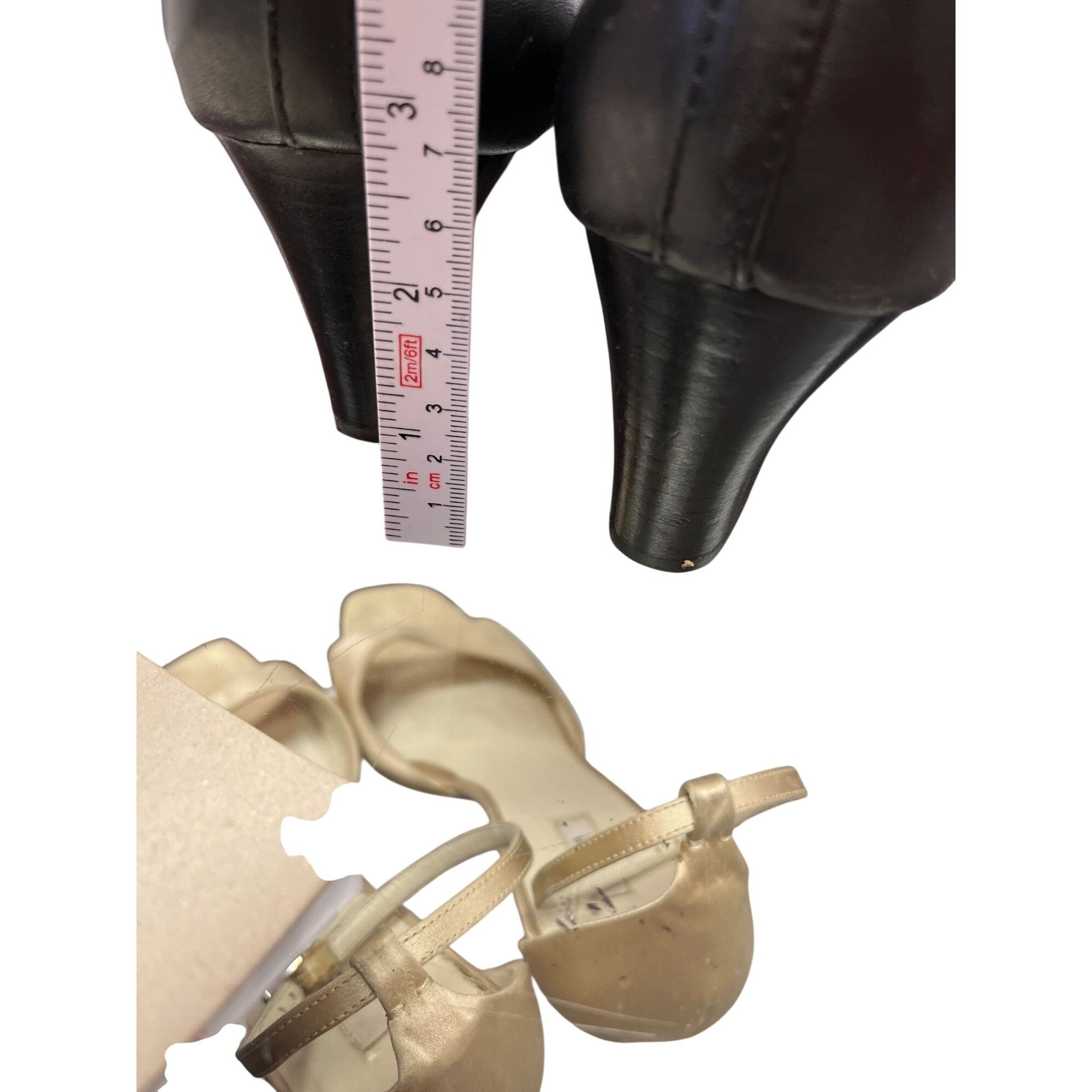 Tory Burch Tory Burch wms black leather slip wedge 2.5 heels shoes sz 8 Size US 8.5 / IT 38.5 - 16 Thumbnail