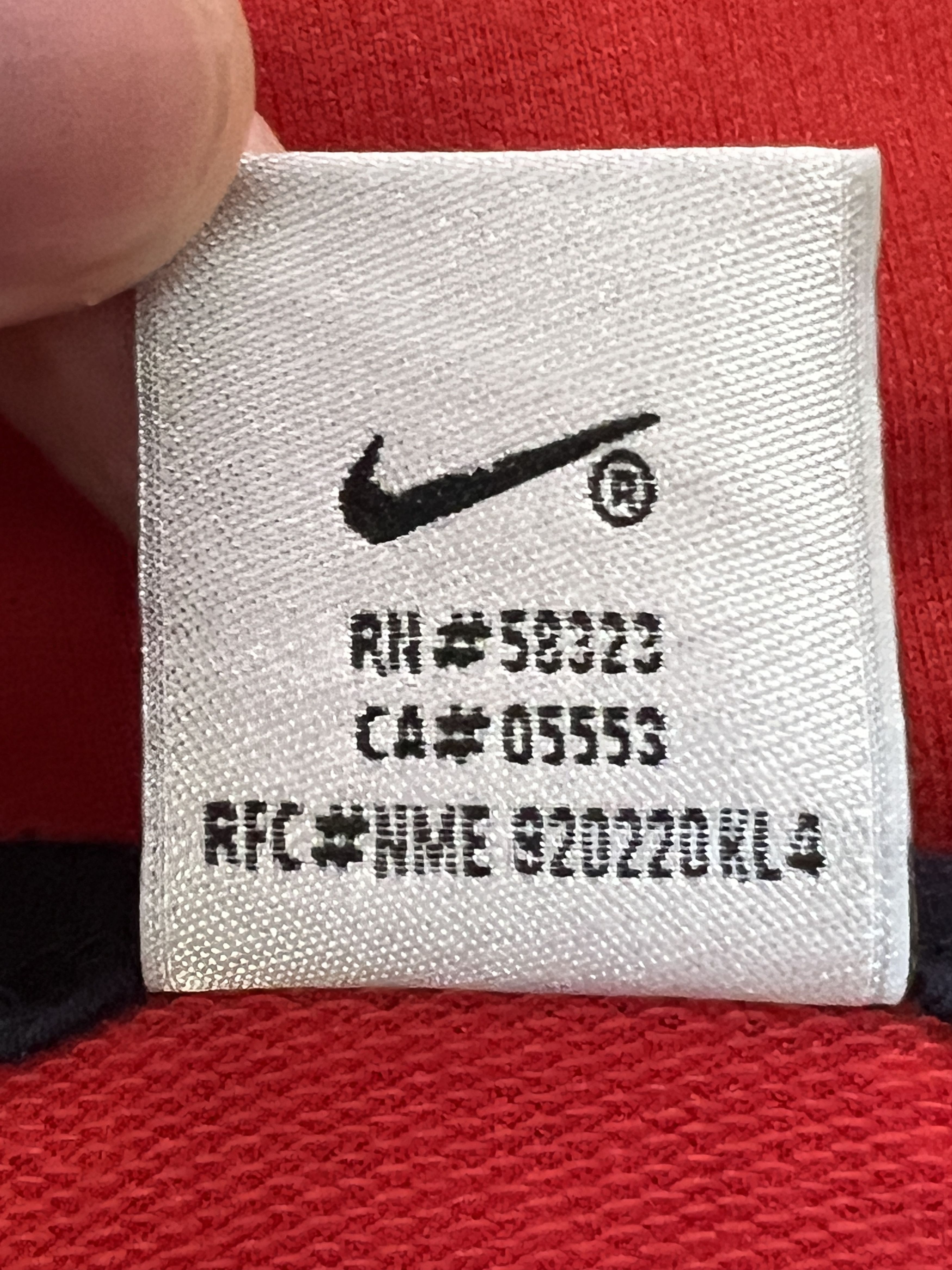 Nike × Vintage 90s Nike Vintage Men's T-Shirt - L Size US L / EU 52-54 / 3 - 6 Thumbnail