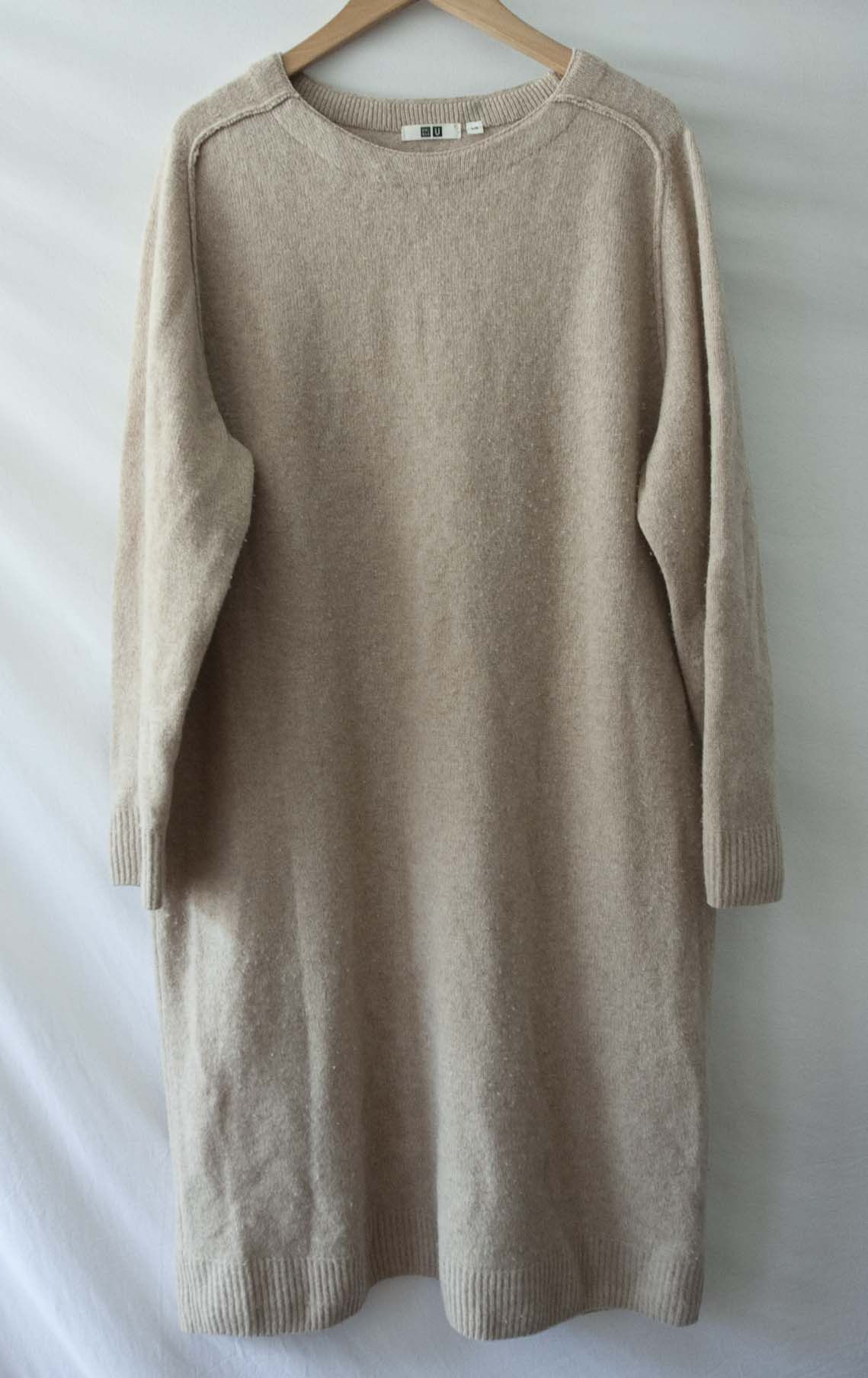 Uniqlo x Lemaire Sweater Dress Women Size L Wool