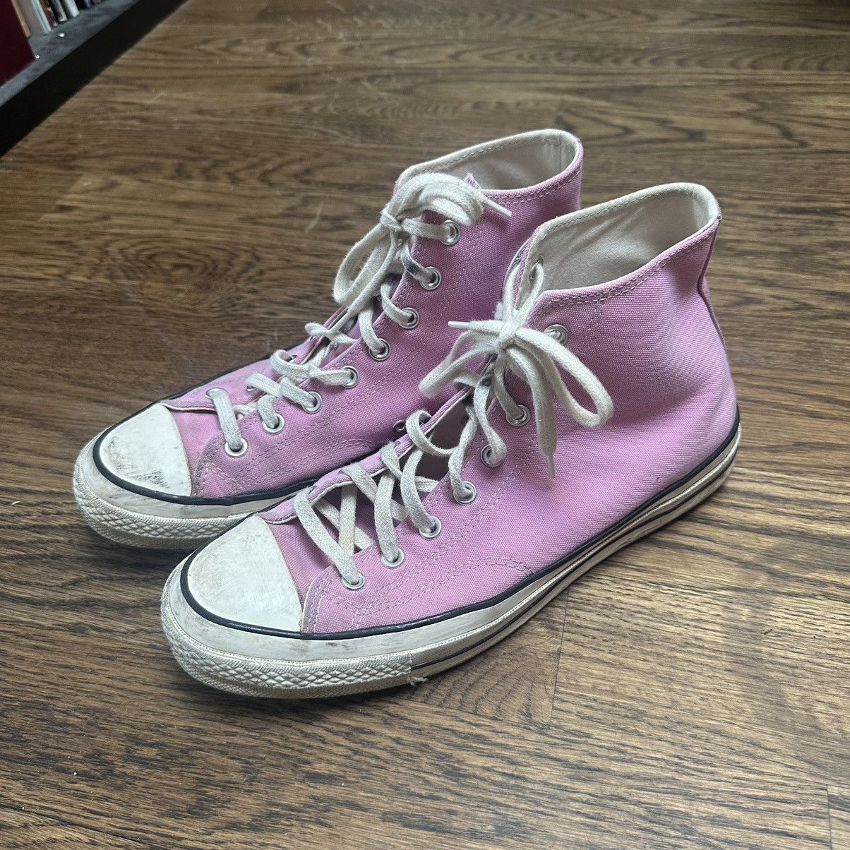 Fashion pink converse size 10