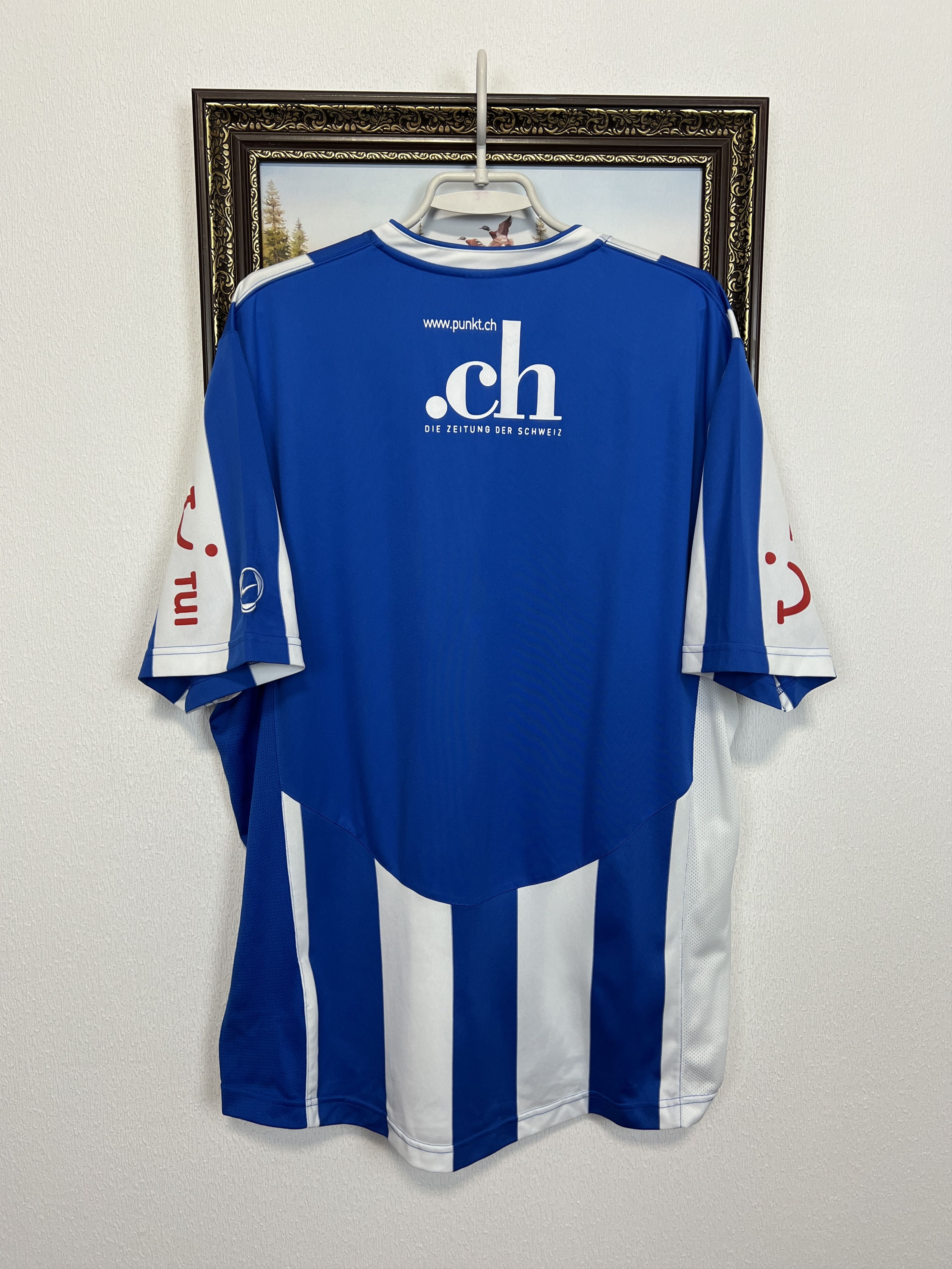 Nike Zurich Away football shirt 2007 Soccer Jersey Trikot Rare Size US XL / EU 56 / 4 - 8 Thumbnail
