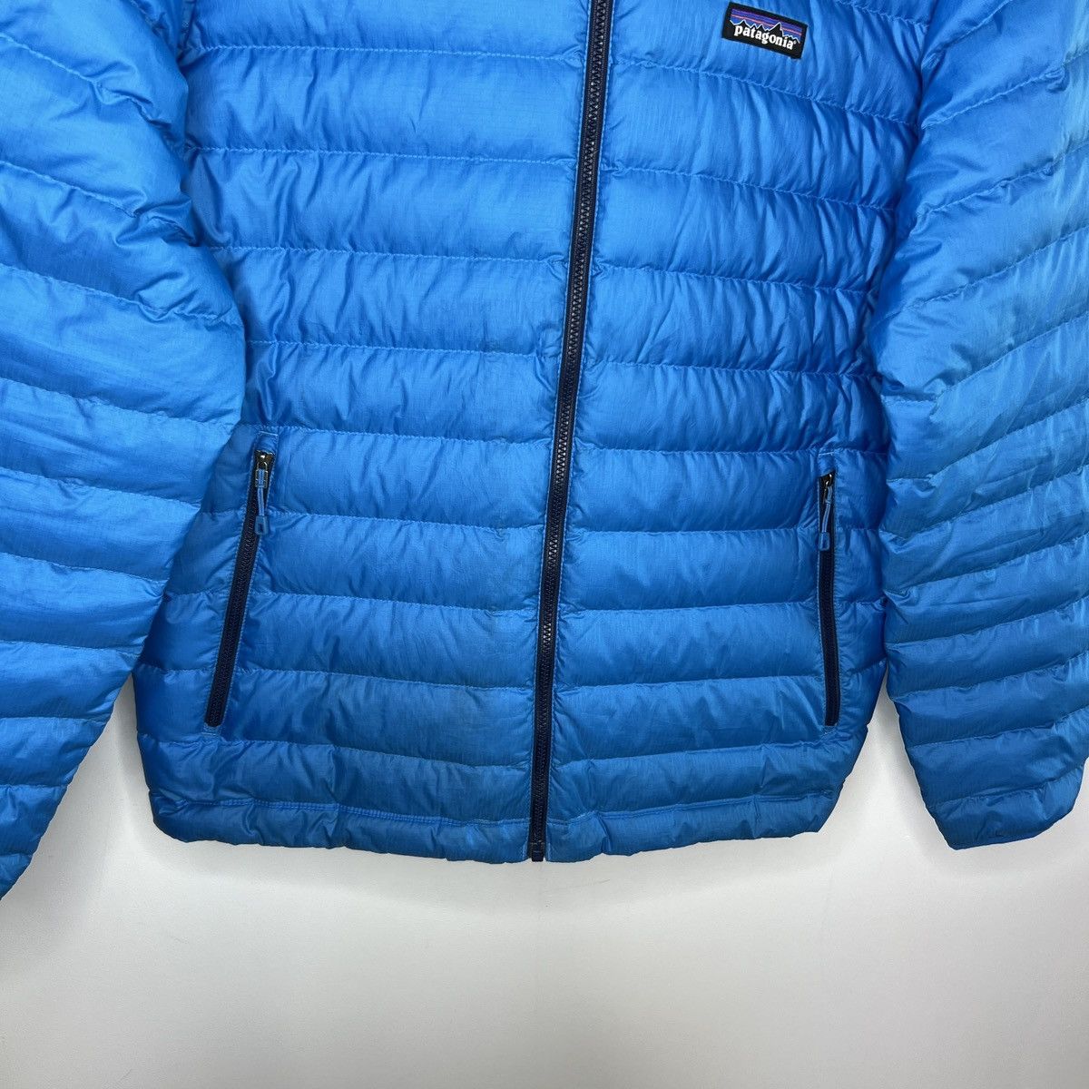 Patagonia Patagonia Puffer Nano Down Jacket Blue Navy Logo Size US M / EU 48-50 / 2 - 5 Thumbnail