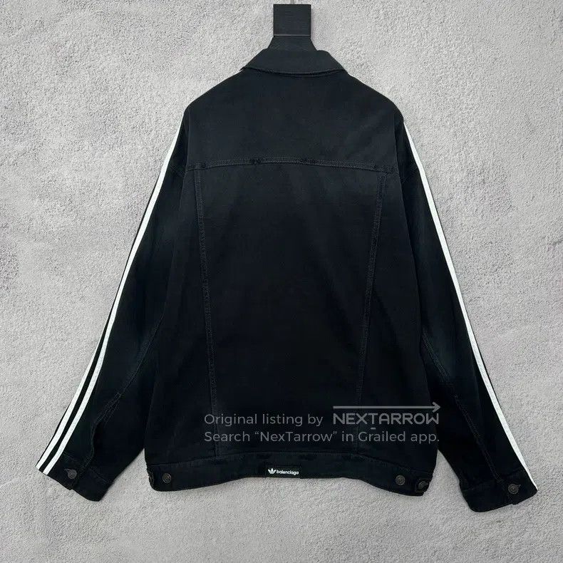 Balenciaga Balenciaga Denim Jacket Black Size US S / EU 44-46 / 1 - 2 Thumbnail