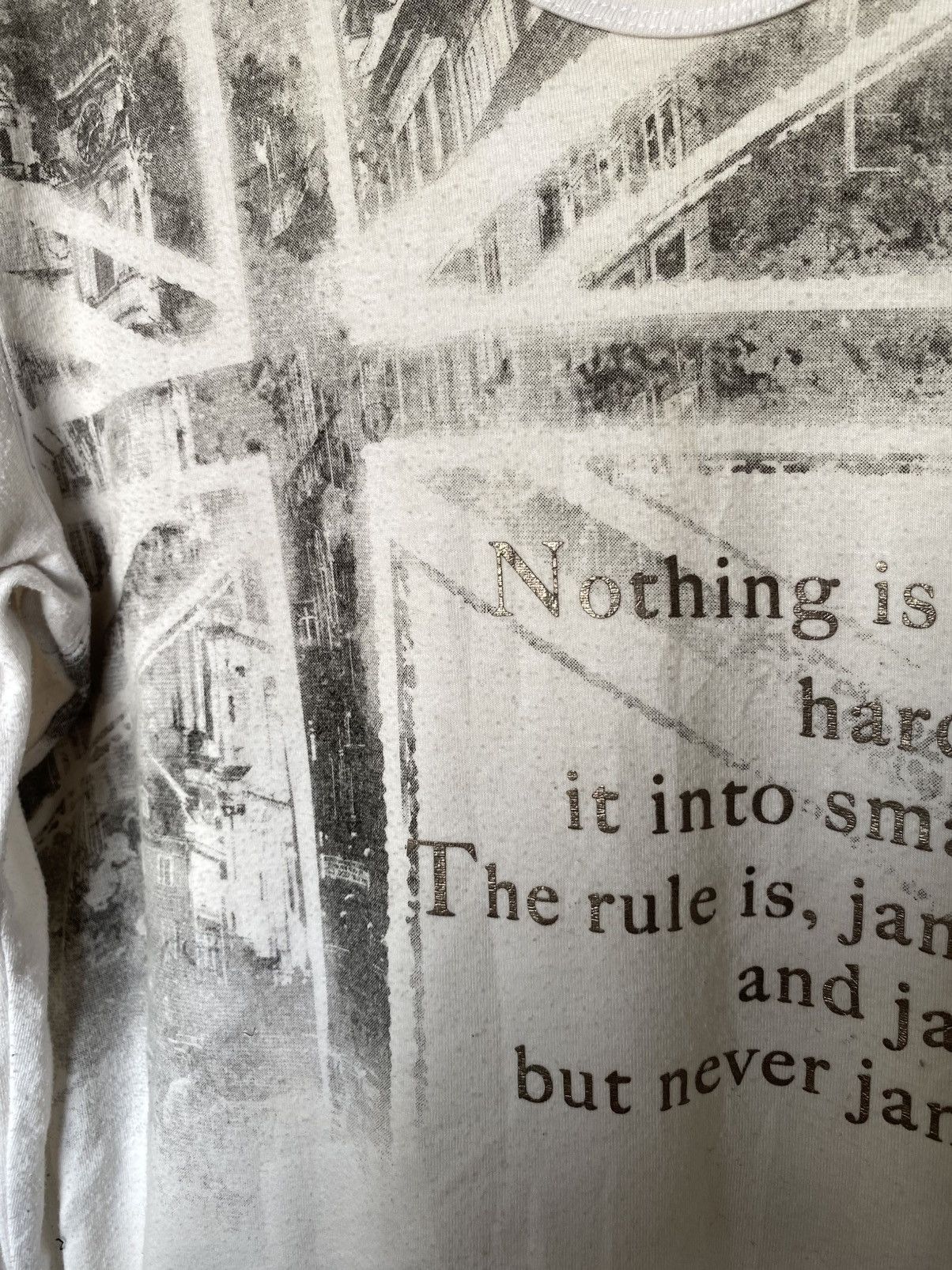 If Six Was Nine Hideaways Nicole Union Jack Poem Longsleeve Size US L / EU 52-54 / 3 - 4 Thumbnail