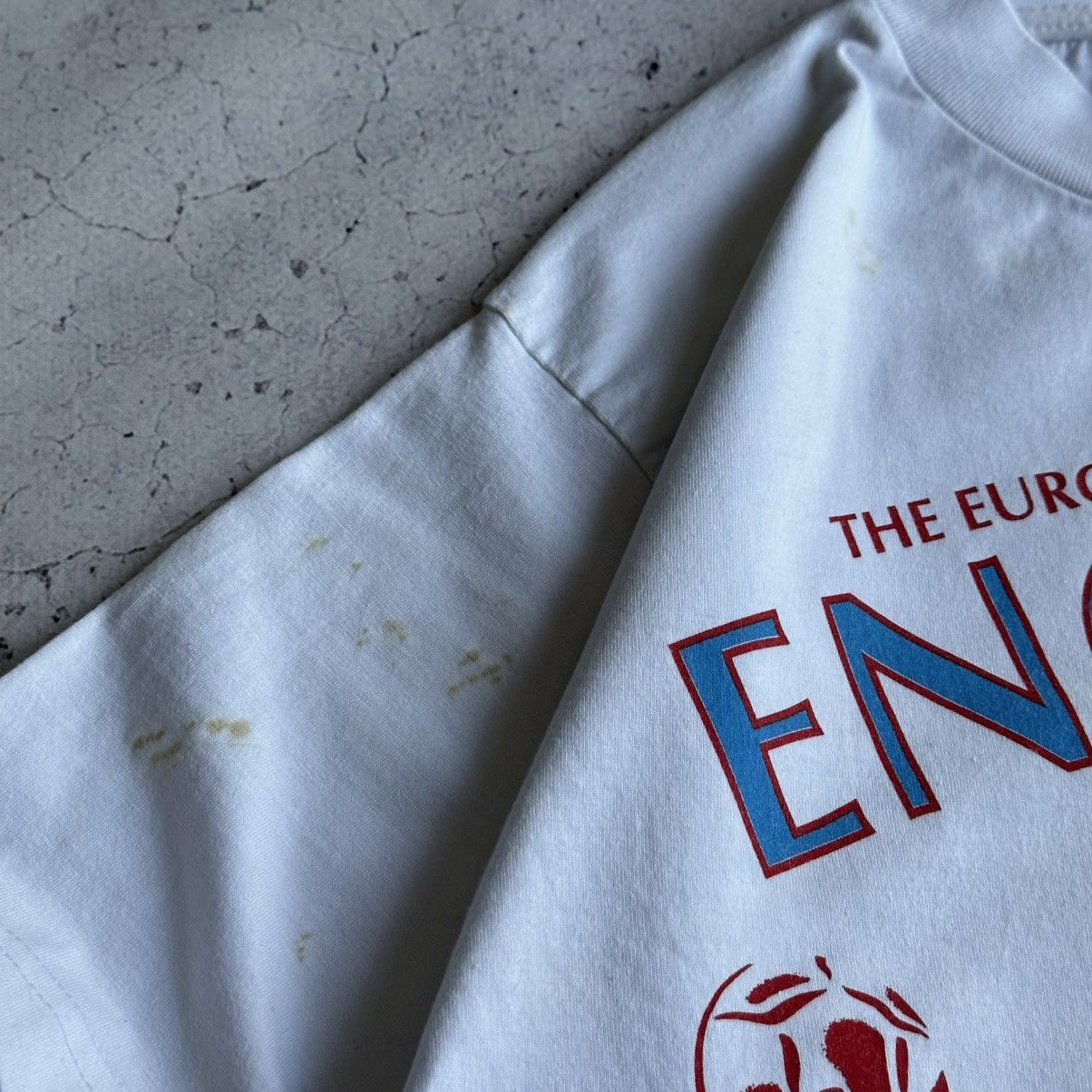Umbro Vintage Umbro UEFA Euro 96 England Tee Size US S / EU 44-46 / 1 - 12 Thumbnail