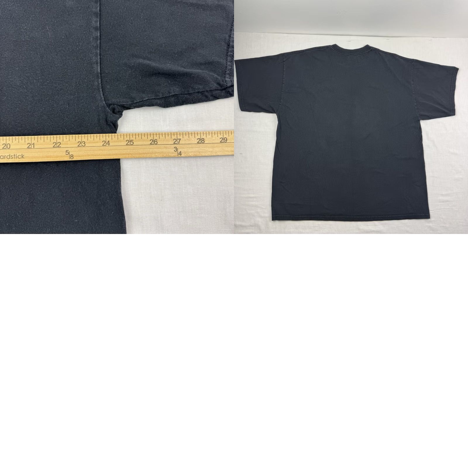 Gildan VINTAGE Gildan T-Shirt Men 2XL Black Cotton Crew Neck Short Sleeve Logo 90s Sports Horse Race Racers Size US XXL / EU 58 / 5 - 8 Thumbnail