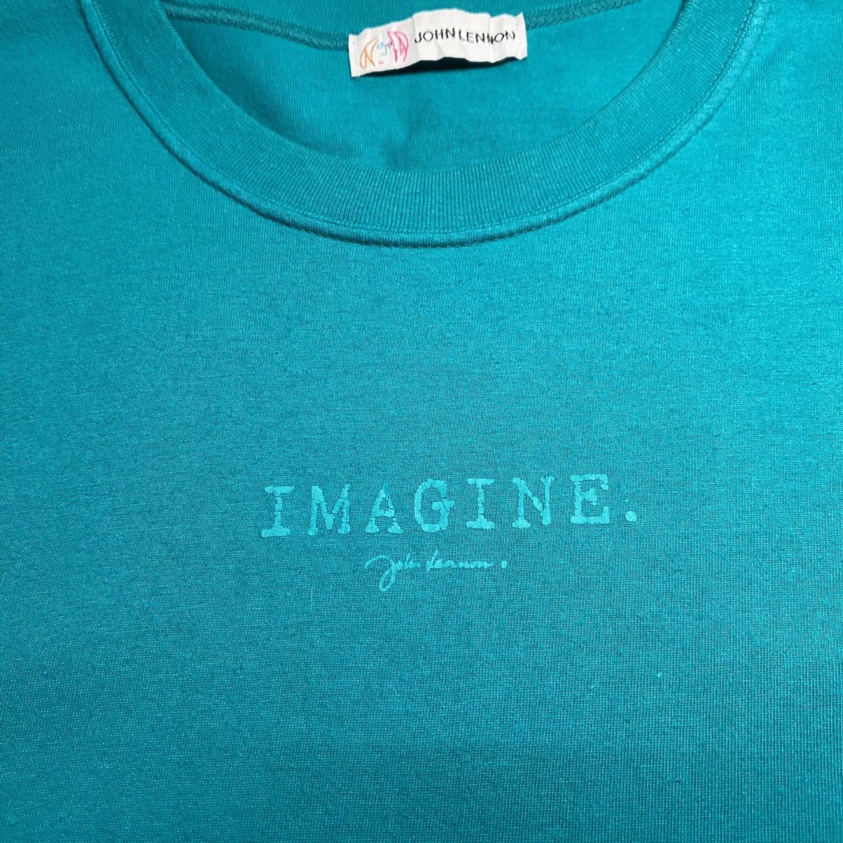 Band Tees × Vintage JOHN LENNON IMAGINE VINTAGE JAPAN T SHIRT Size US S / EU 44-46 / 1 - 3 Thumbnail