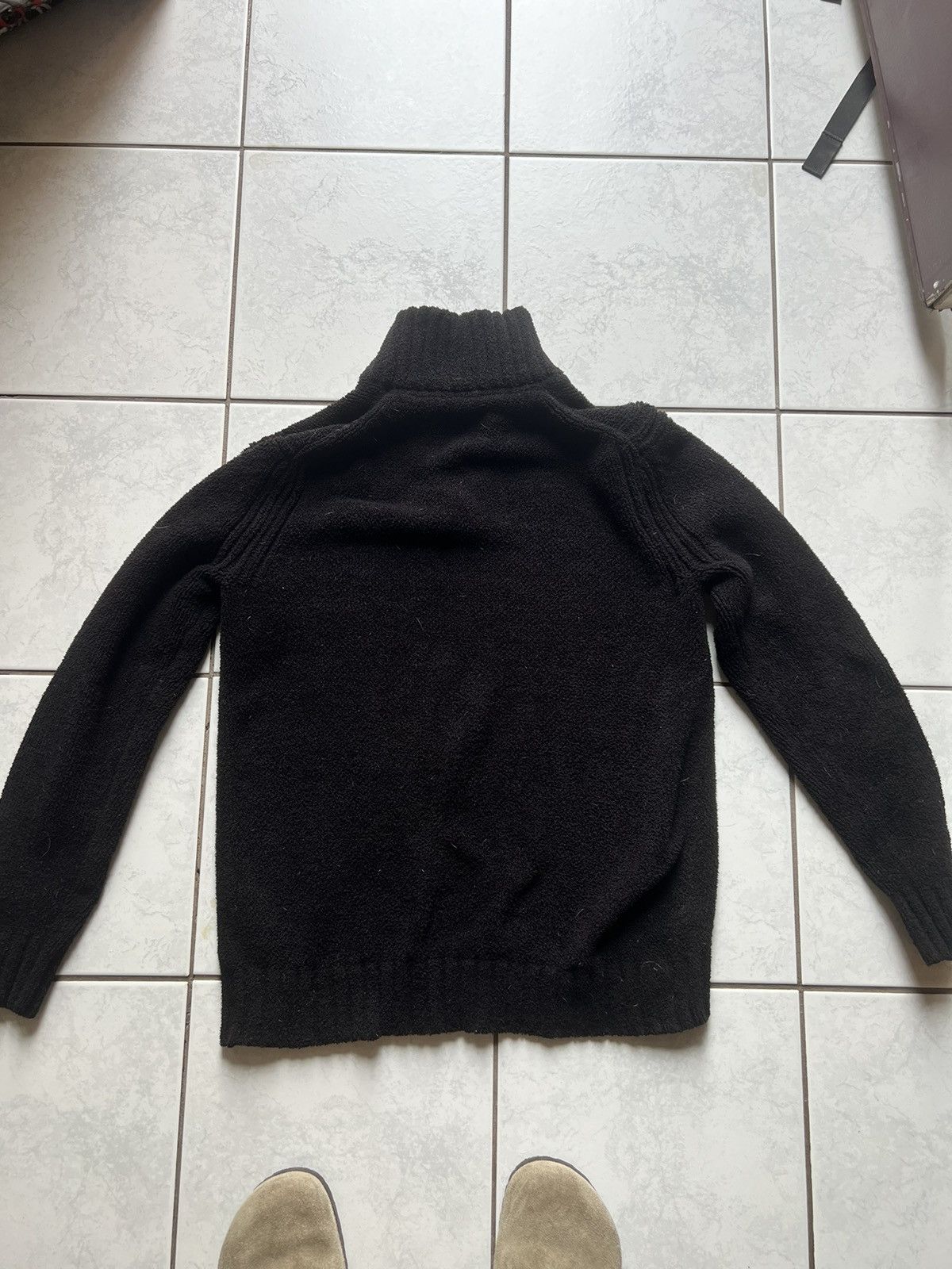 Roots Roots Black Fleece Quarter Zip Jacket Size US M / EU 48-50 / 2 - 2 Thumbnail