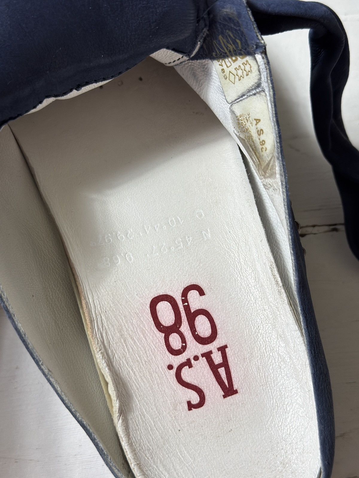A.S.98 VINTAGE AS 98 2000s MULES Size US 10 / IT 40 - 6 Thumbnail