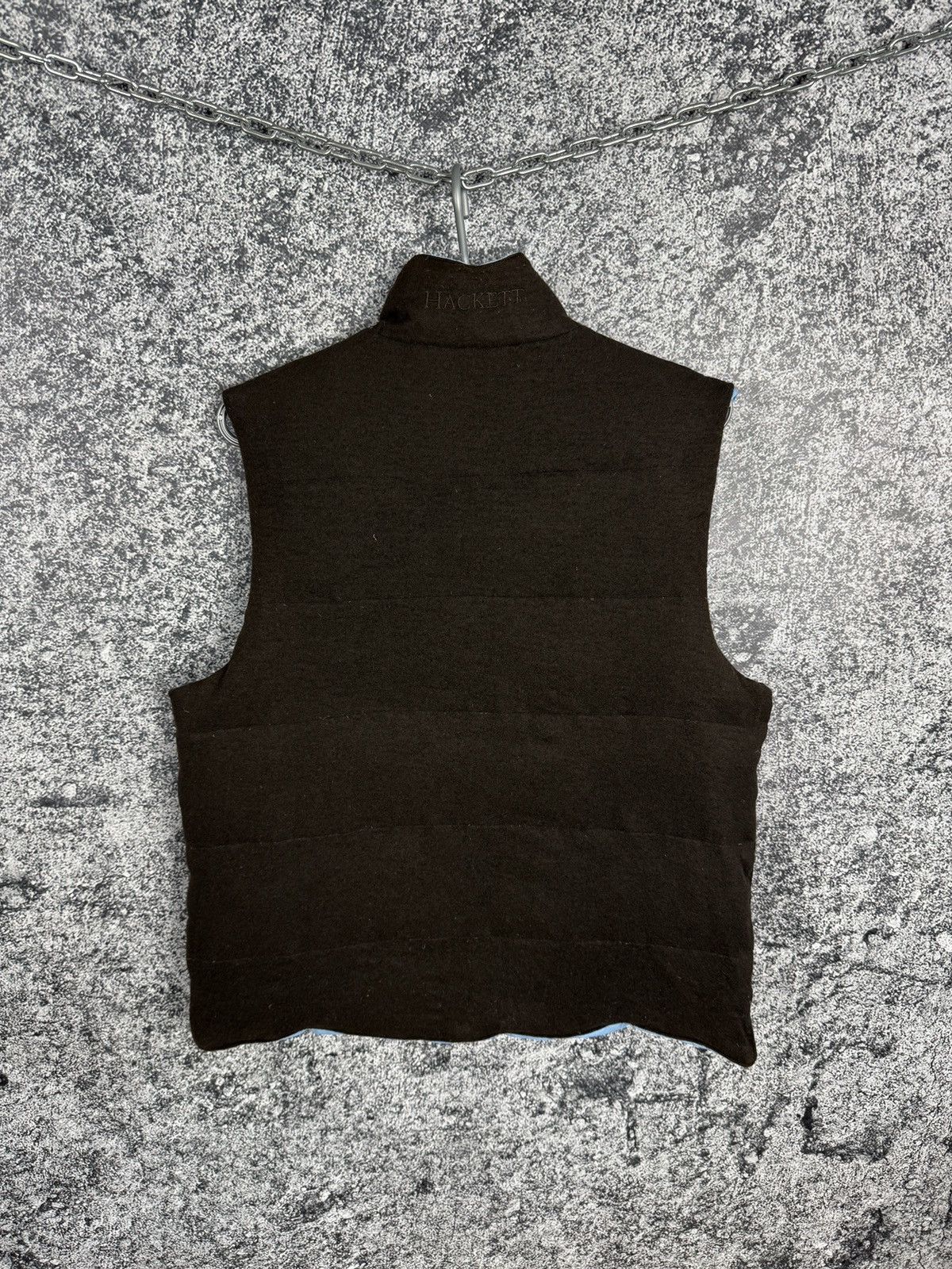 Hackett Men’s Hacket London Reversible Down Vest Puffer Gilet Size S Size US S / EU 44-46 / 1 - 19 Thumbnail