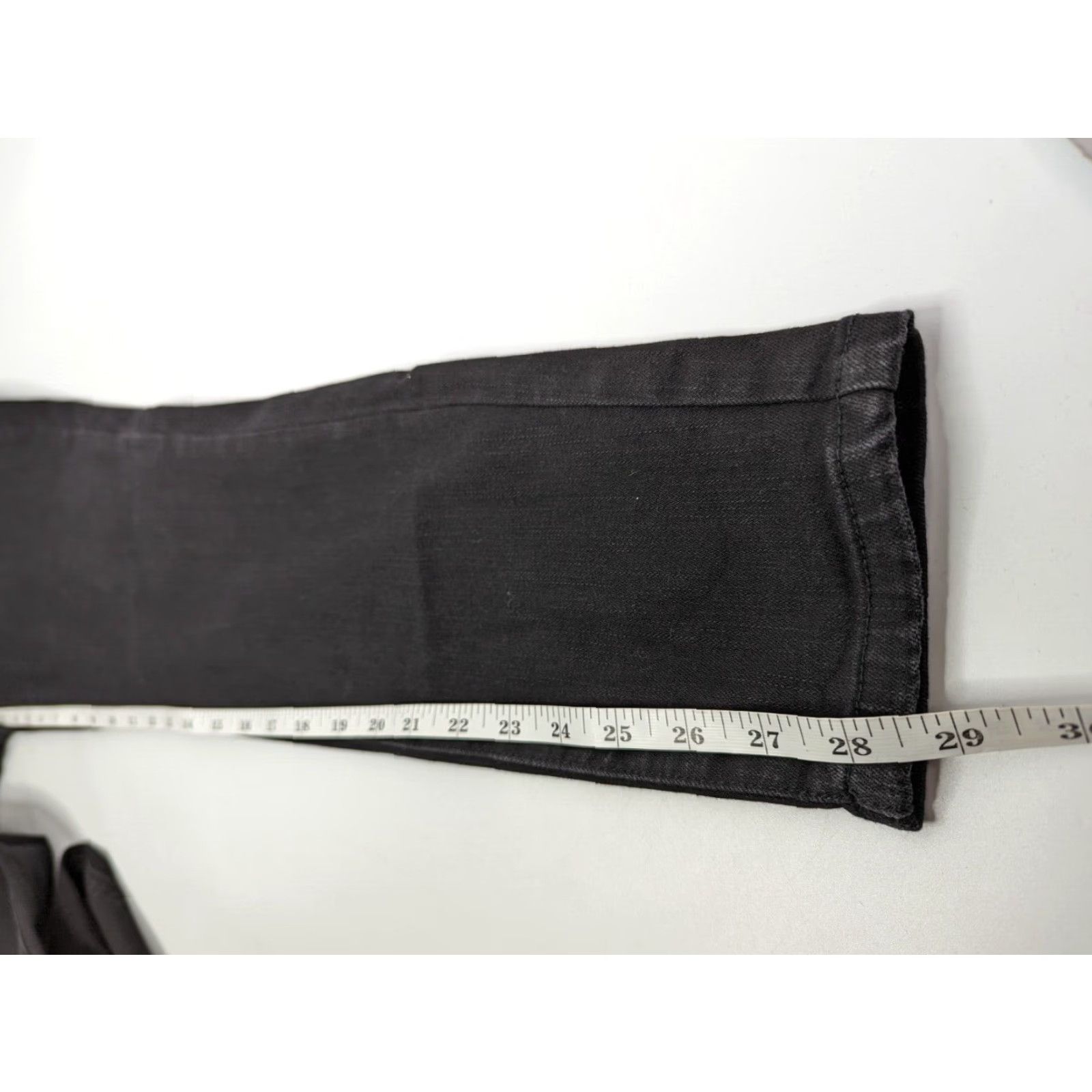 Vintage Judy Blue Jeans Skinny Black Women's High Rise 15/32 Stretch Denim JB8883 Size 36" / US 14 / IT 50 - 6 Thumbnail