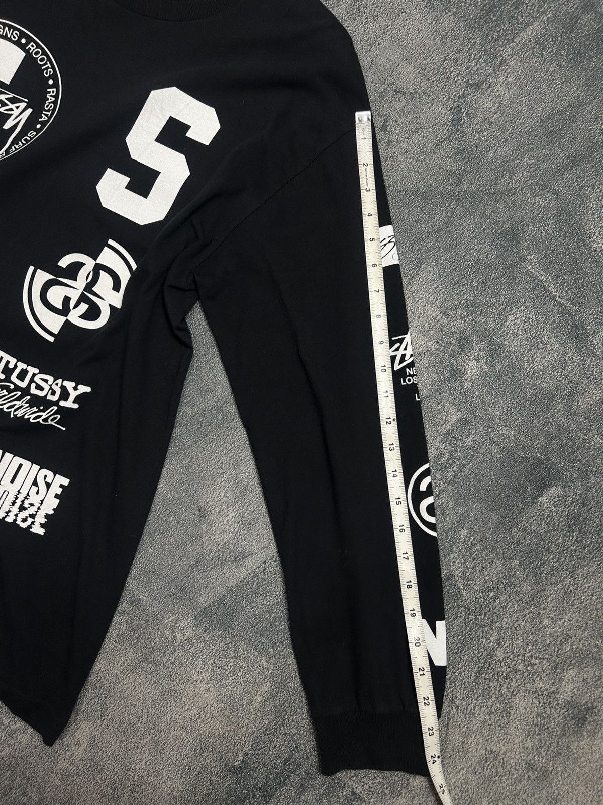 Stussy Stussy Black Tribe Bring Skull Rat longsleeve Size US L / EU 52-54 / 3 - 9 Thumbnail