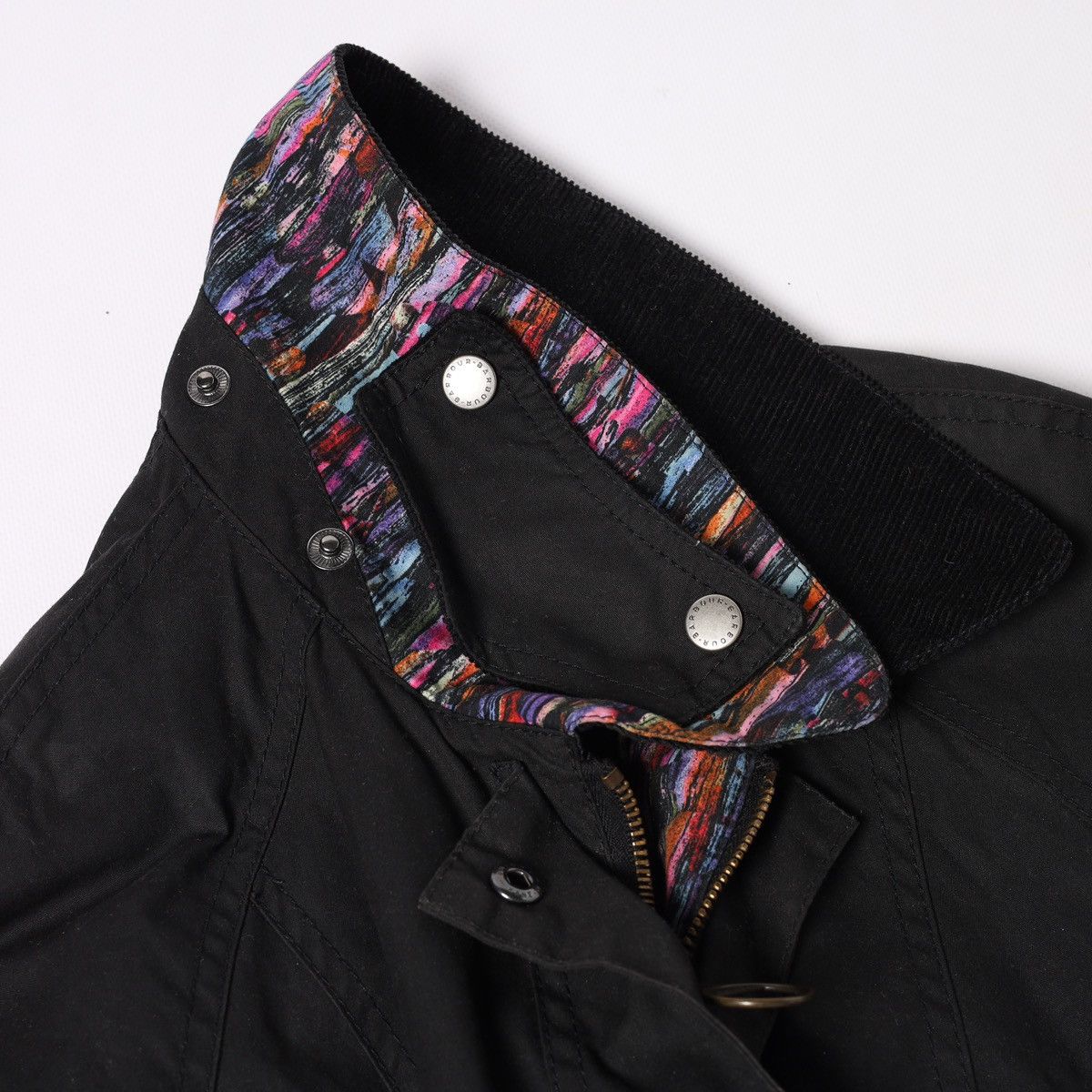 Barbour Barbour Wax Jacket Liberty Beadnell size 10 Womens Black Size M / US 6-8 / IT 42-44 - 21 Thumbnail