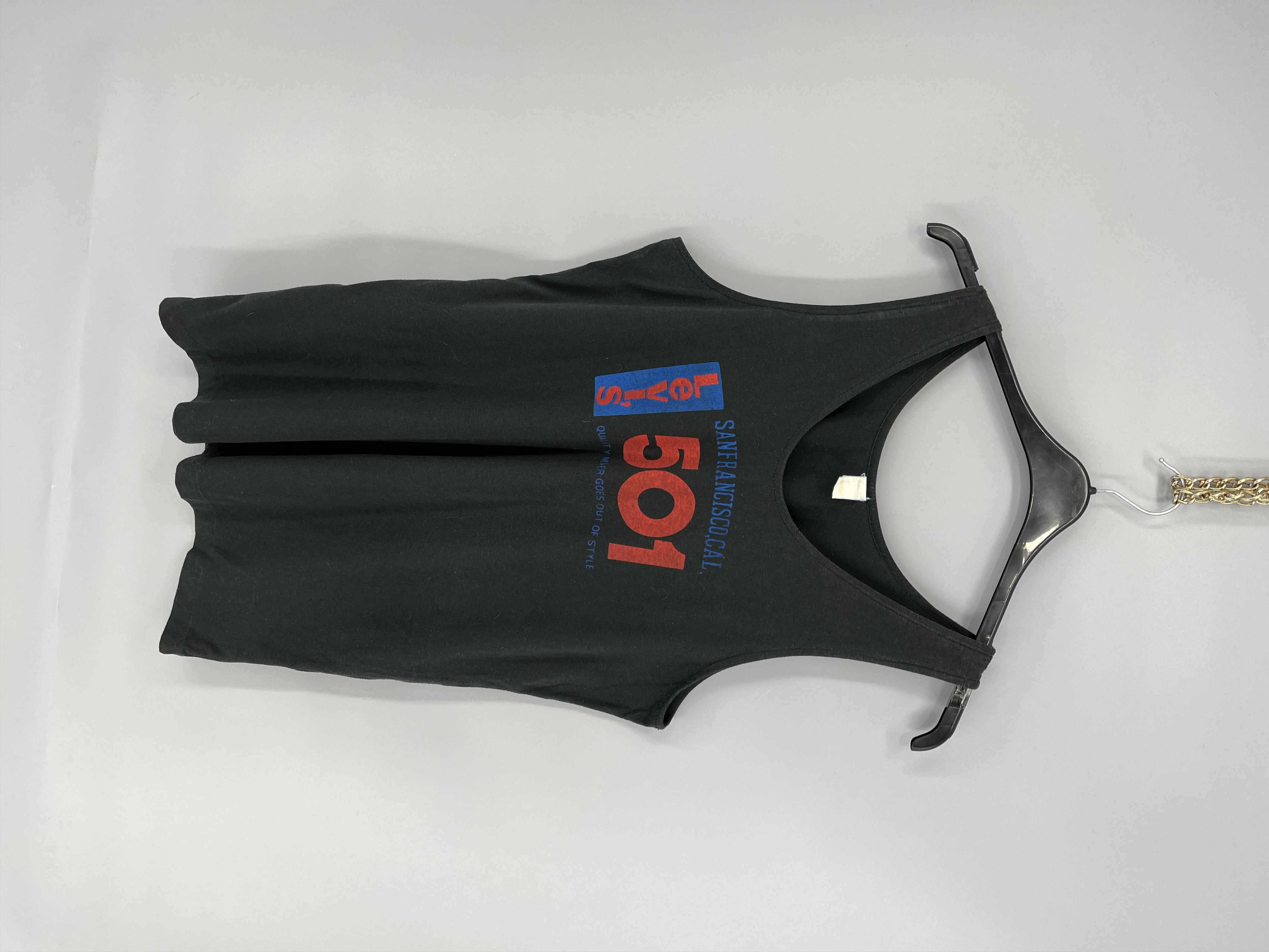 Levi's Levi's sleeveless T shirt for jeans 501 Size M Made in USA Size US M / EU 48-50 / 2 - 1 Thumbnail
