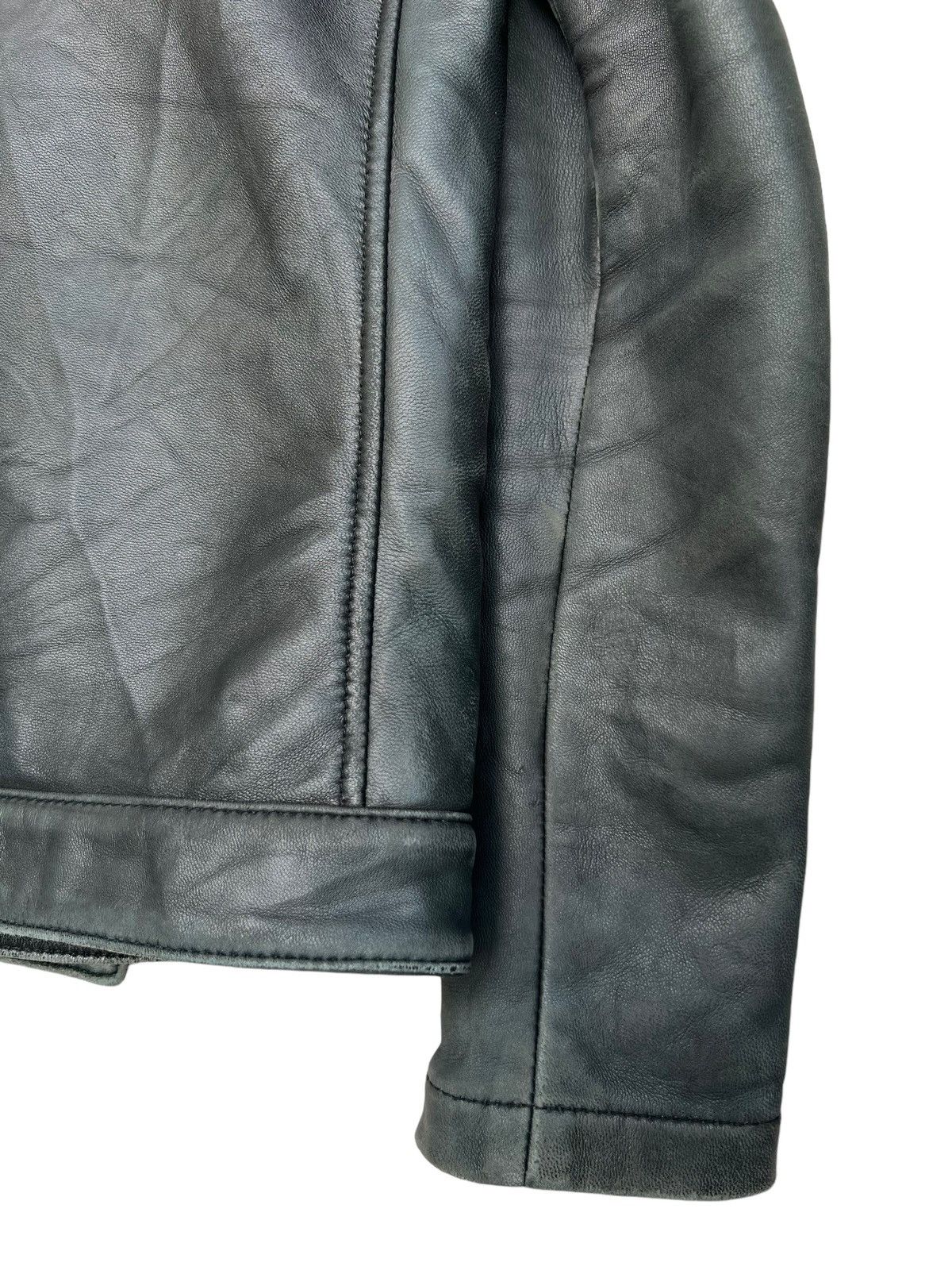 Hysteric Glamour Hysteric Glamour Leather Jacket Multi Zip Perfecto Hoodie Size S / US 4 / IT 40 - 10 Thumbnail