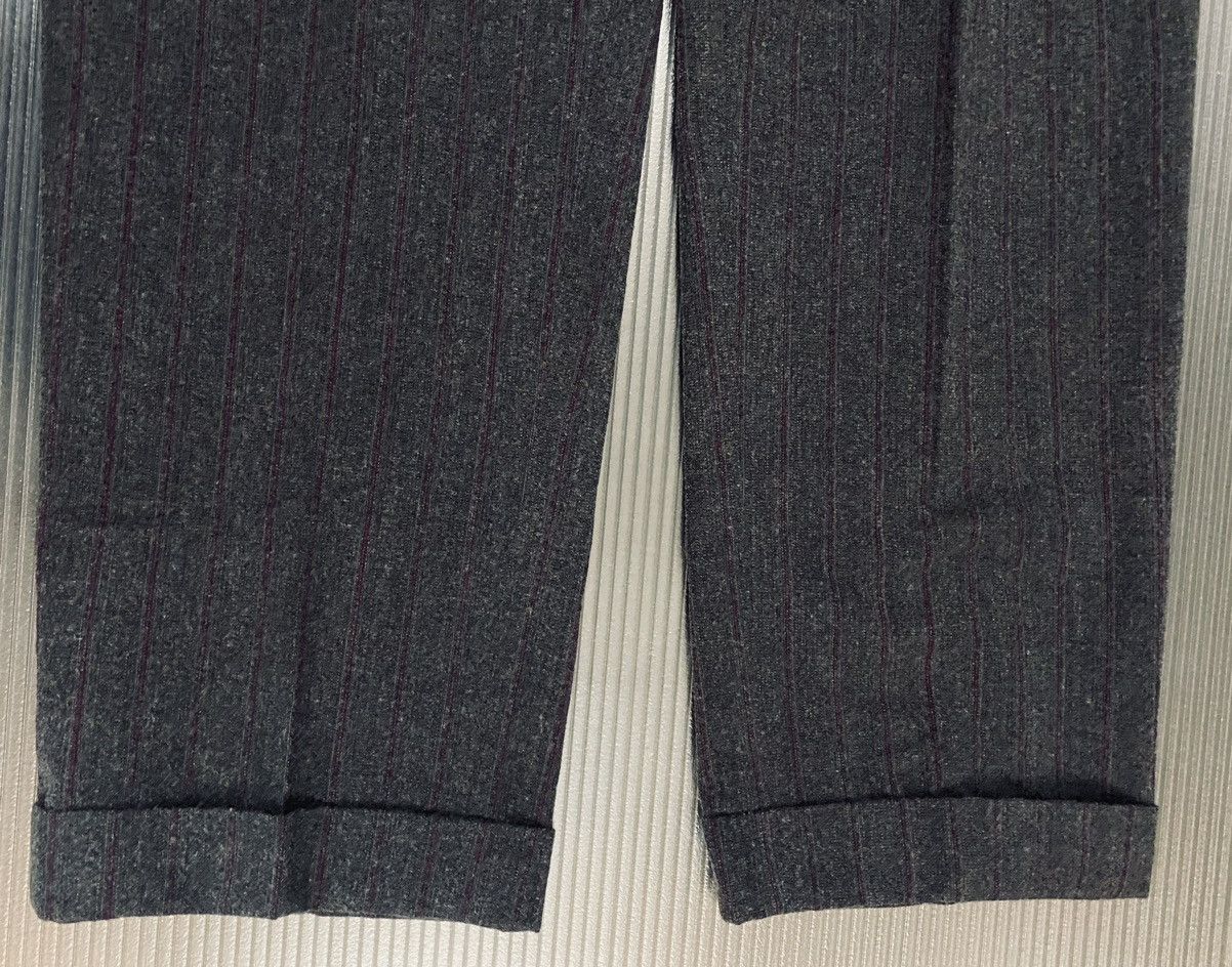 Ann Demeulemeester Ann Demeulemeester char grey striped pants XL NEW Size US 36 / EU 52 - 10 Thumbnail