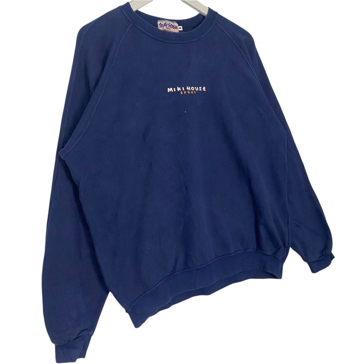 Vintage Vintage Miki House Sweatshirt Navy Blue Pullover Jumper Sz M Size US M / EU 48-50 / 2 - 7 Thumbnail