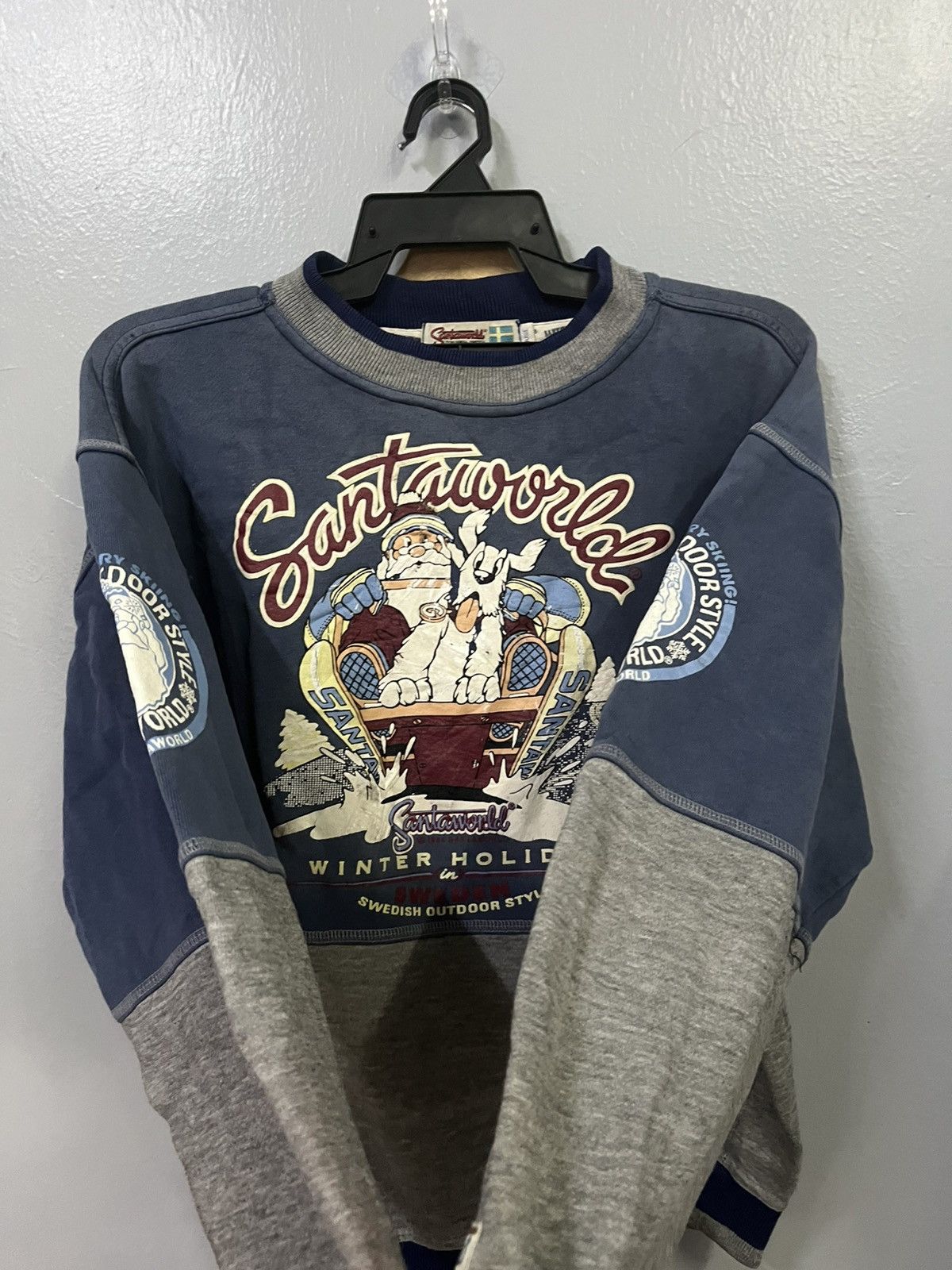 Santa Cruz Skateboards × Vintage Sweatshirt santaworld Size US XXL / EU 58 / 5 - 6 Thumbnail