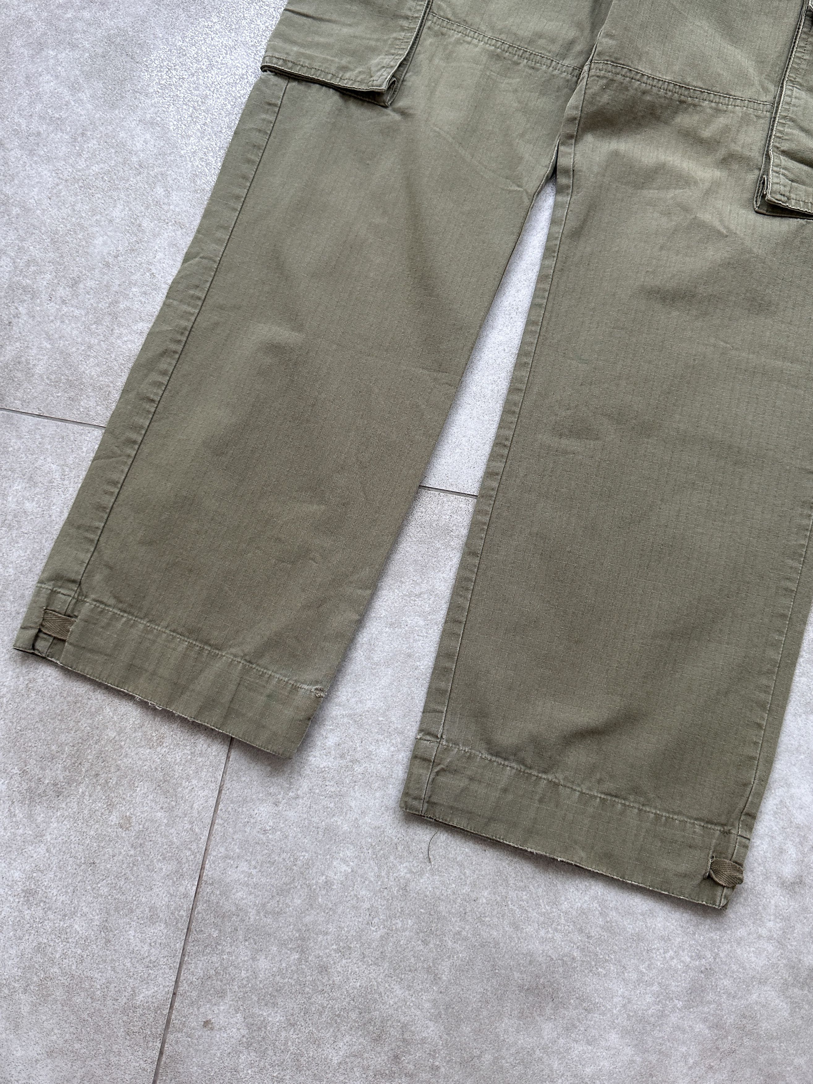 Puma Vintage Puma Cargo Pants Size 30" / US 8 / IT 44 - 4 Thumbnail