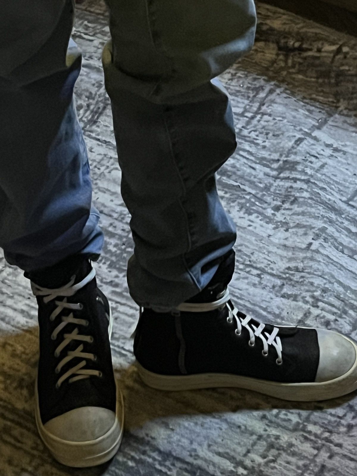 Rick Owens Rick owens shearling ramones Size US 9.5 / EU 42-43 - 14 Thumbnail