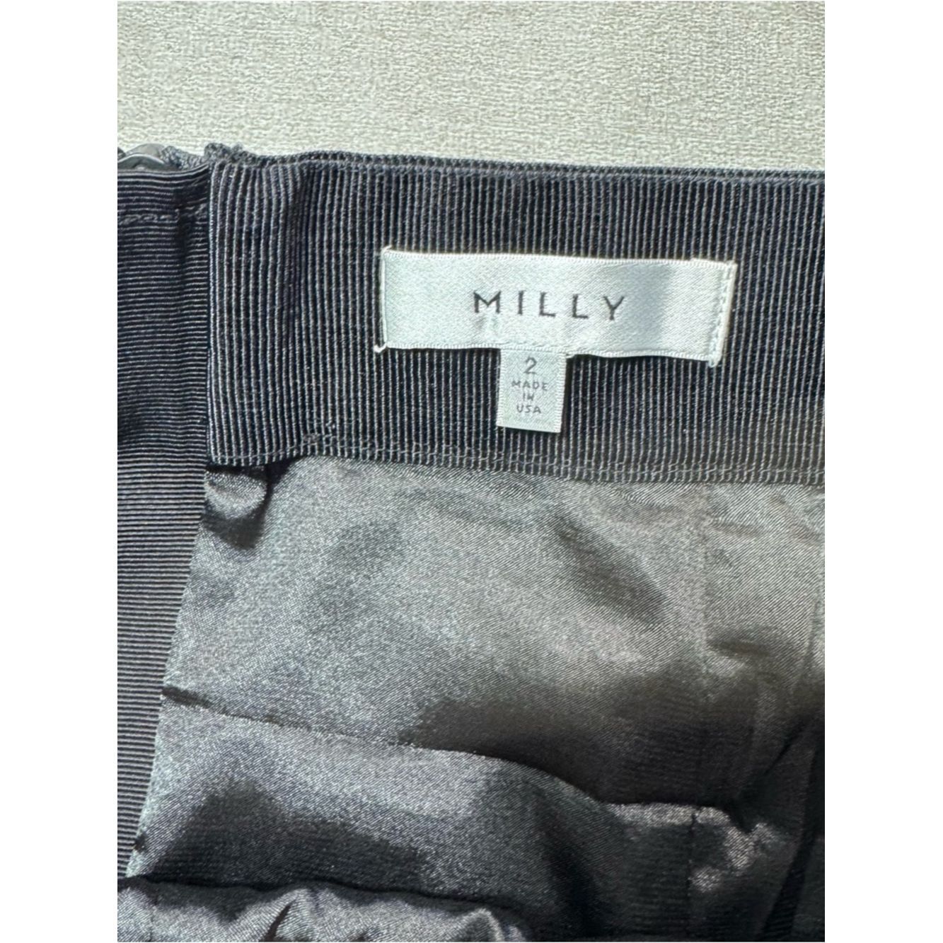 MILLY Milly Pencil Sequins Stretch Midi Skirt Size 2 Size 26" / US 2 / IT 38 - 6 Thumbnail