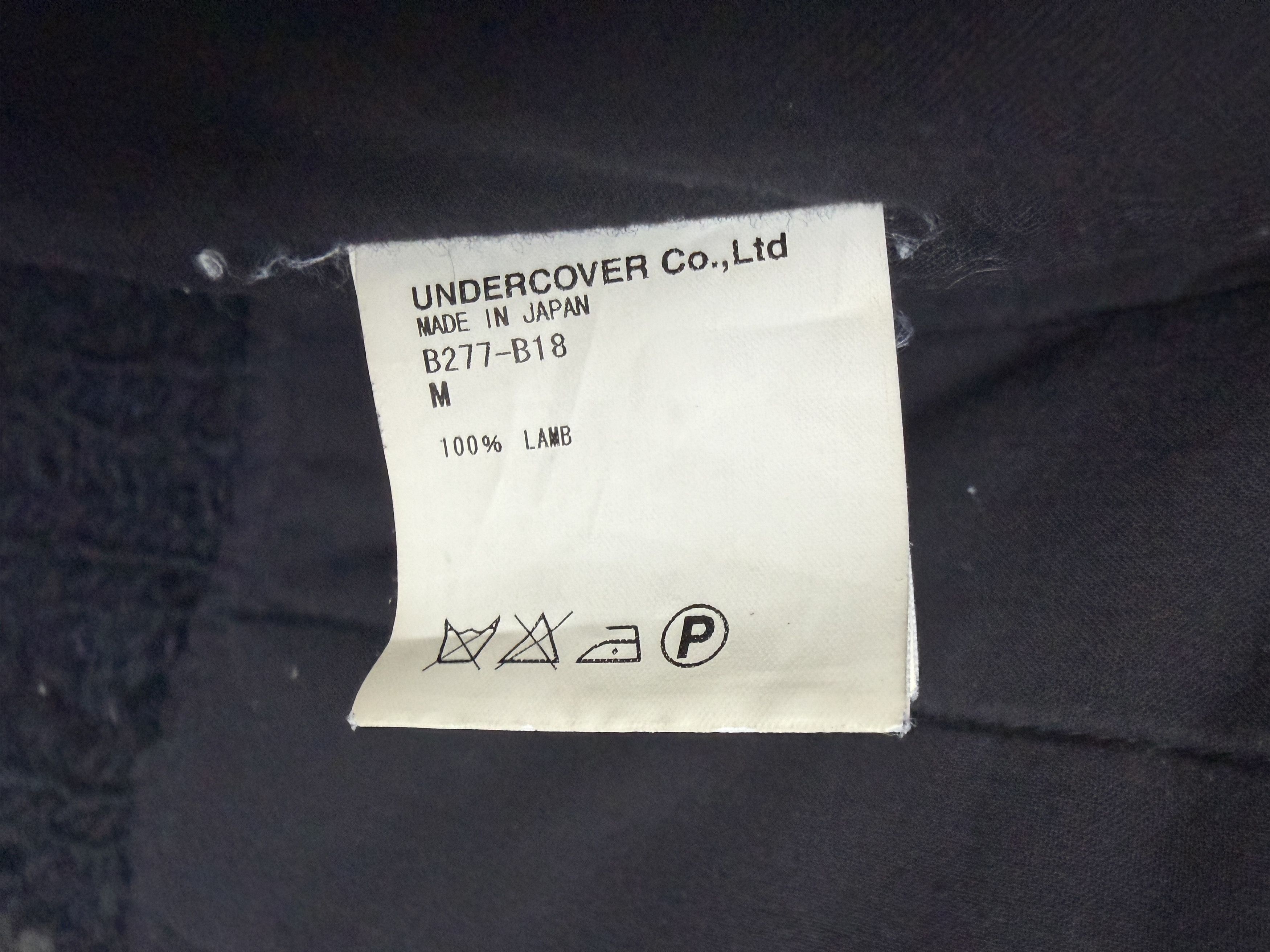 Undercover AW04 "But Beautiful" Blistered Distressed Lambskin Bomber Size US M / EU 48-50 / 2 - 11 Thumbnail