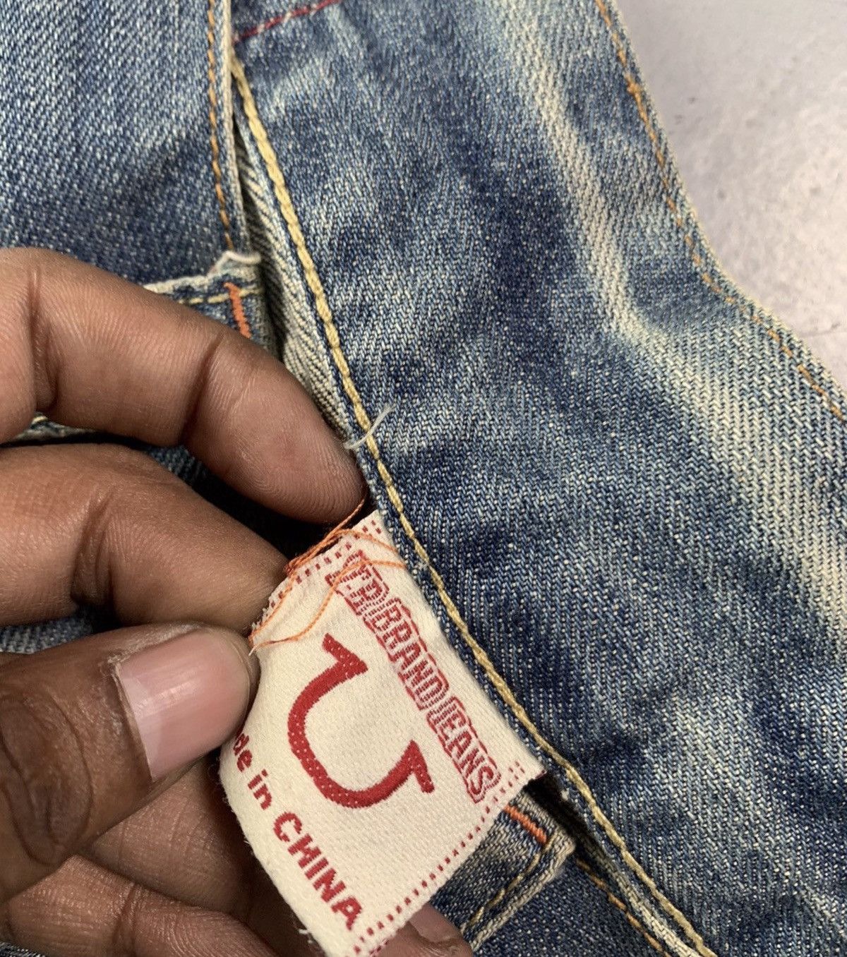 True Religion Vintage tr denim embroidered bootcut Size US 30 / EU 46 - 7 Thumbnail