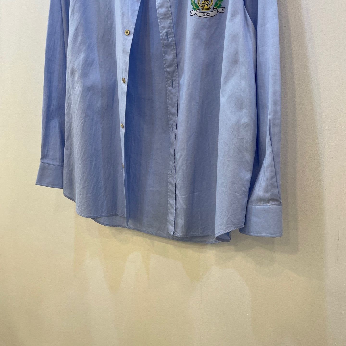 Gucci Gucci laurel logo harp shirts Size US L / EU 52-54 / 3 - 4 Thumbnail
