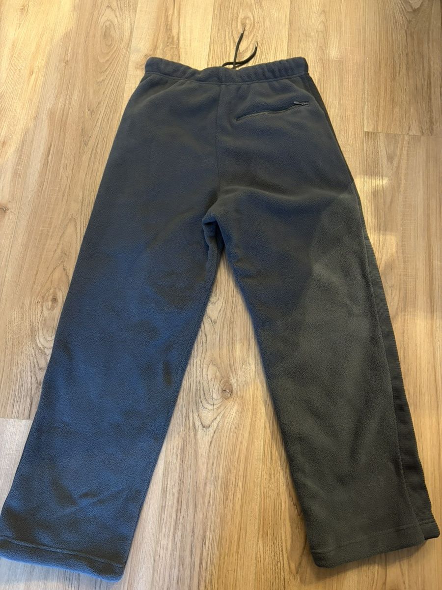 Needles × Uniqlo NEW UNIQLO X Needles Grey Gray Fleece Wide Pants Size M Size US 32 / EU 48 - 2 Thumbnail