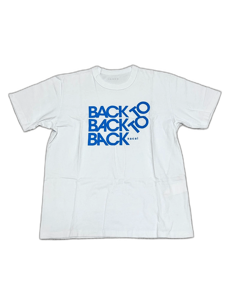 Sacai Sacai Back to Back Graphic T-Shirt | Grailed