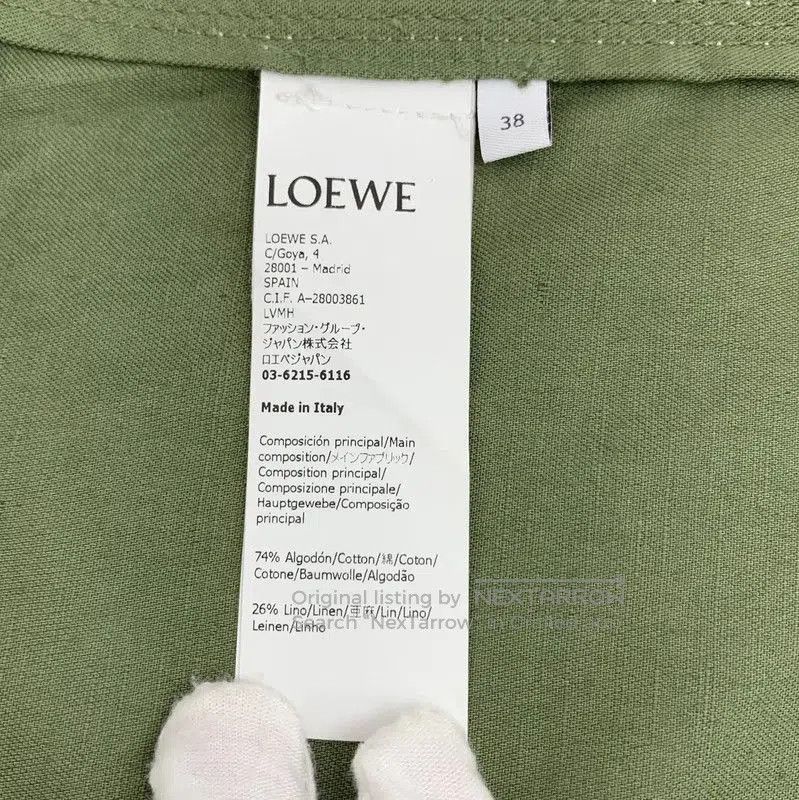 Loewe Loewe Green Cotton Women's Jacket . Size S / US 4 / IT 40 - 7 Thumbnail