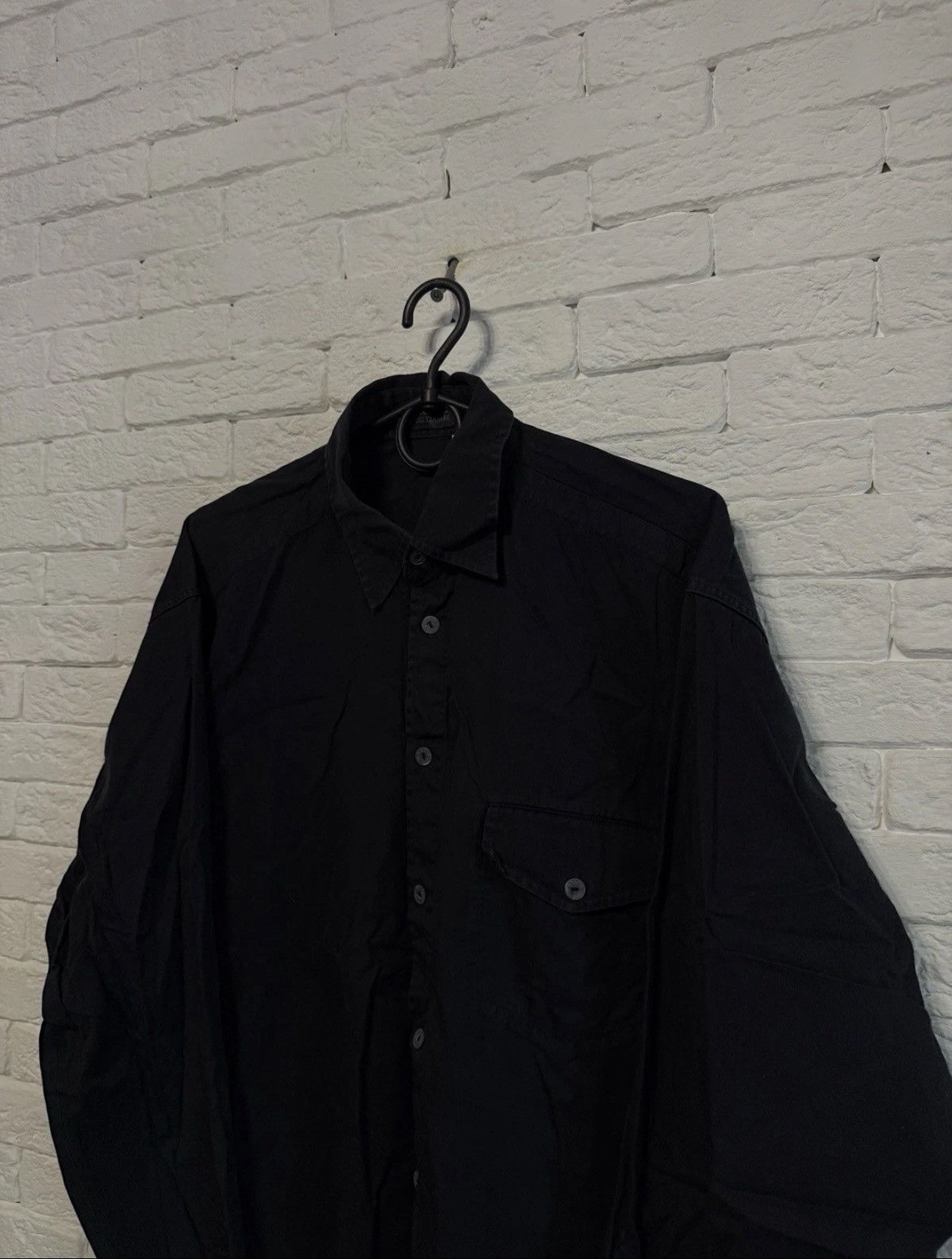 Versace Vintage Versace Couture Shirt Huge Logo Made In Italy Sz M Size US M / EU 48-50 / 2 - 2 Thumbnail