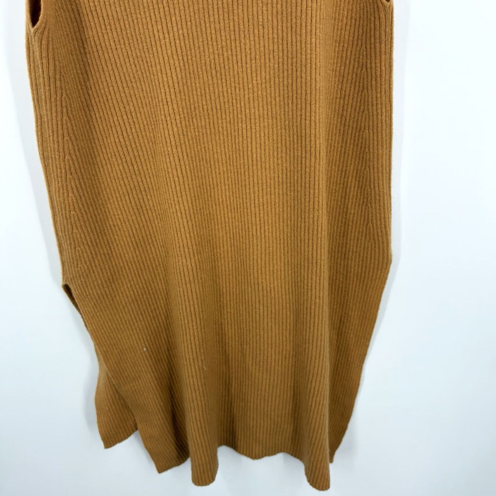 Cult Gaia Cult Gaia Sweater XS Cashmere Wool Capsule Luxury Soft Parisian Turtleneck Womens XS Orange Pullover Knit Long Sleeve Casual Business Travel Classic Size XS / US 0-2 / IT 36-38 - 6 Thumbnail