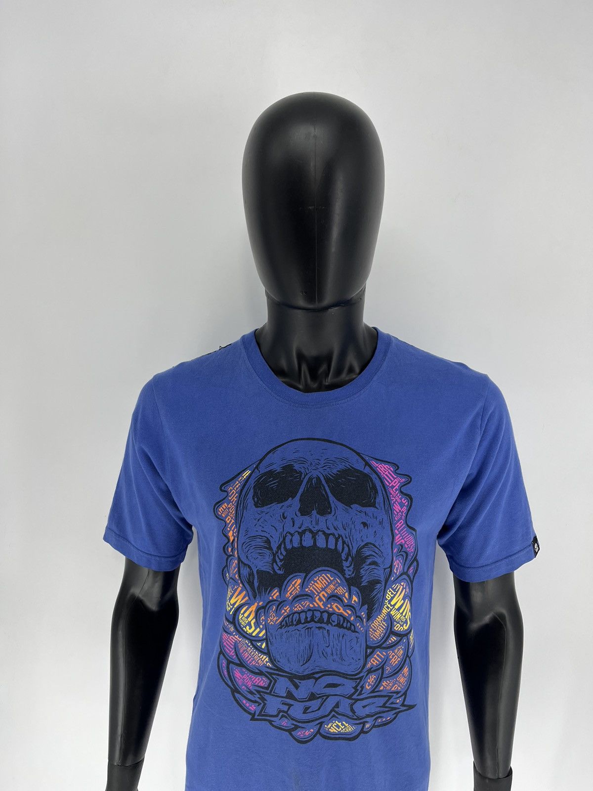 No Fear × Vintage Vintage Big Skull Logo No Fear Y2K T-shirt Size US S / EU 44-46 / 1 - 6 Thumbnail