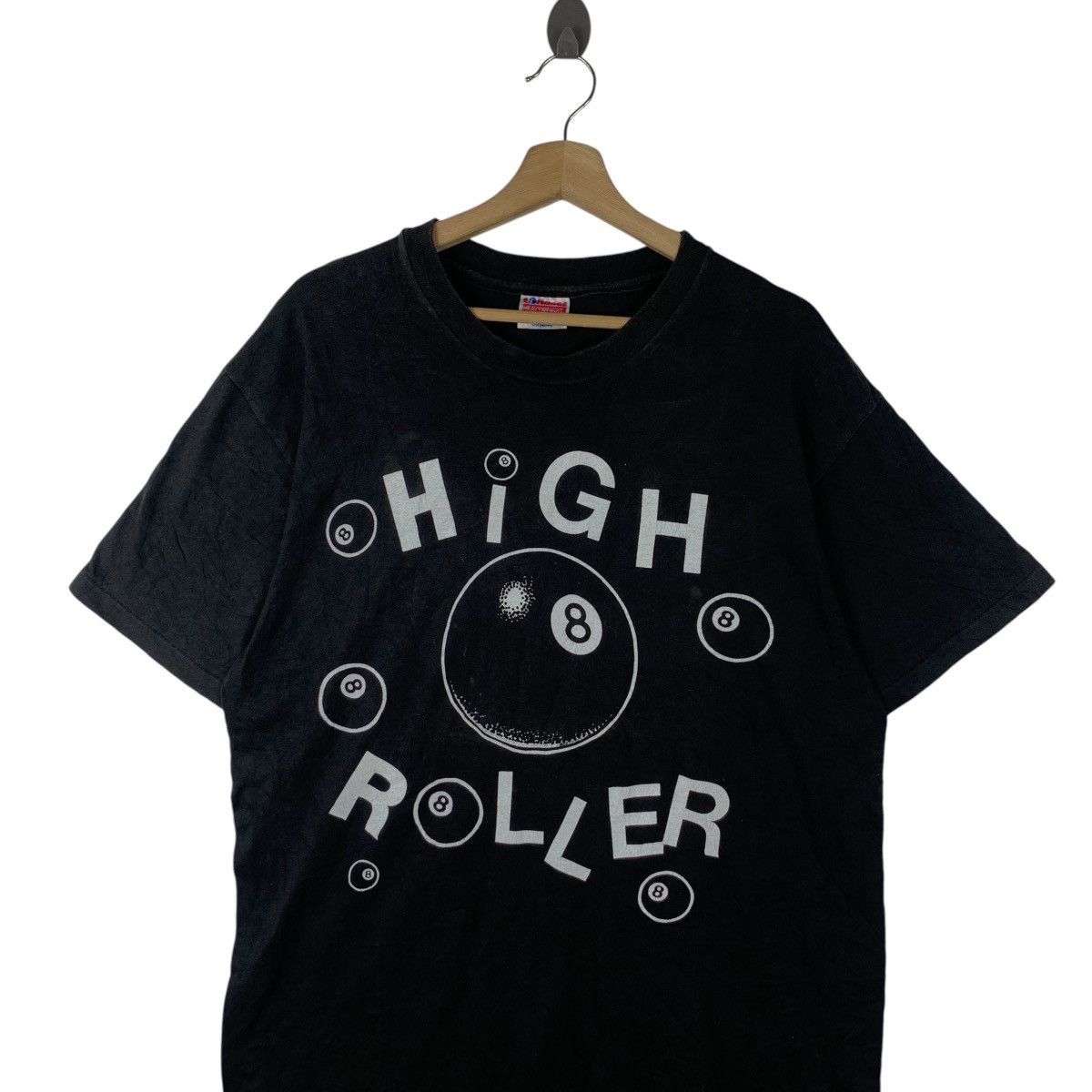 Vintage Vintage 80’ HIGH ROLLERS ICE-T Gangsta Rap Tee Shirt Size US M / EU 48-50 / 2 - 2 Thumbnail