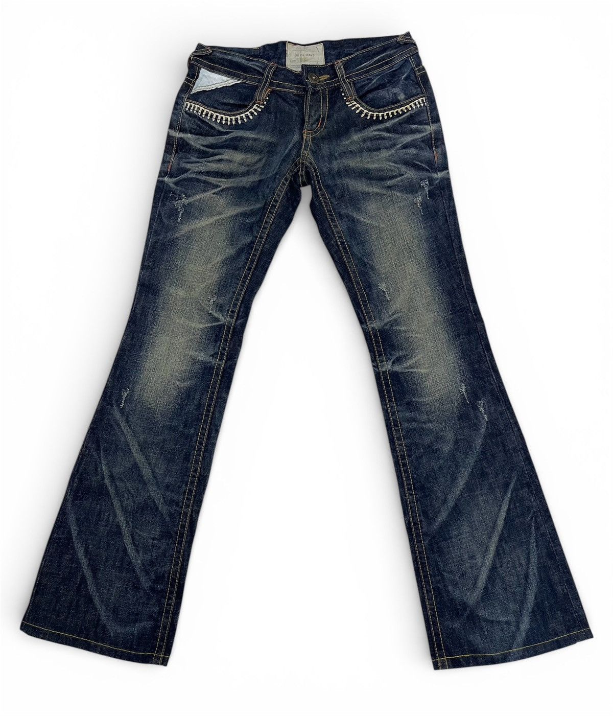Tornado Mart Vintage Lolita Club By Concert Club Bootcut Denim Jeans Size US 30 / EU 46 - 1 Thumbnail