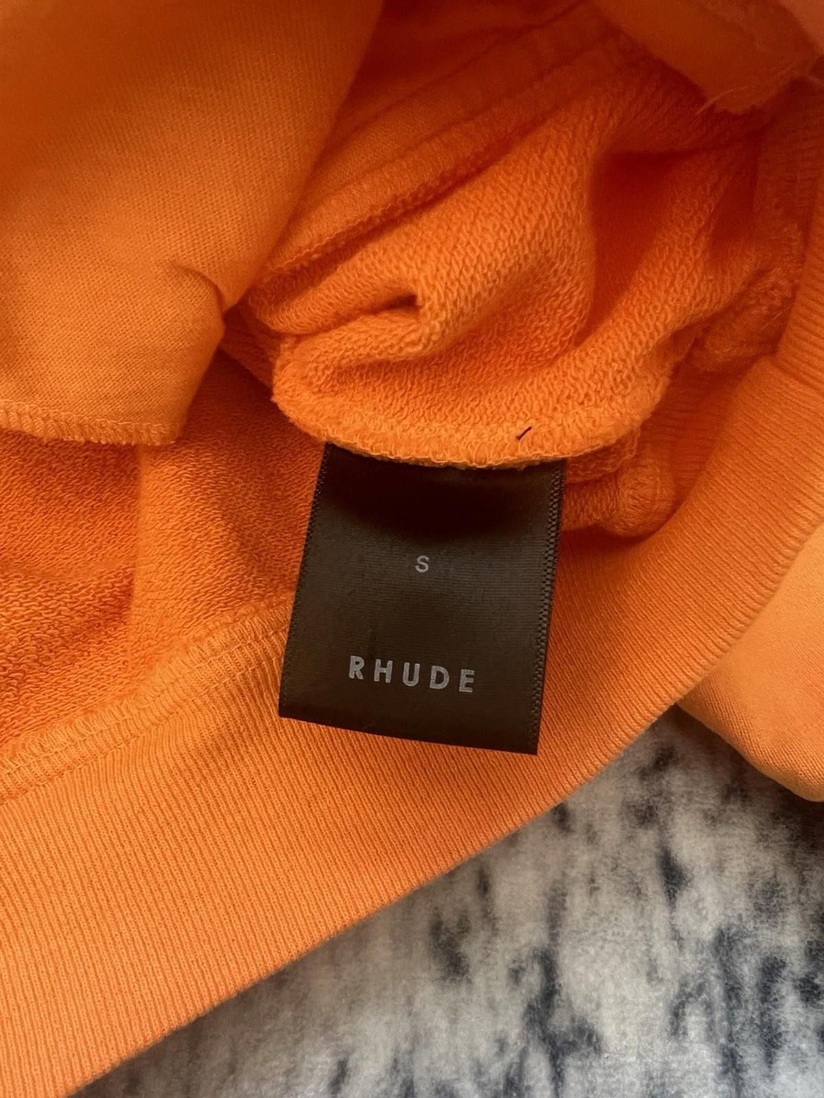 Rhude Rhude Mclaren Half Zip Pullover Light Orange Size Small Size US S / EU 44-46 / 1 - 5 Thumbnail