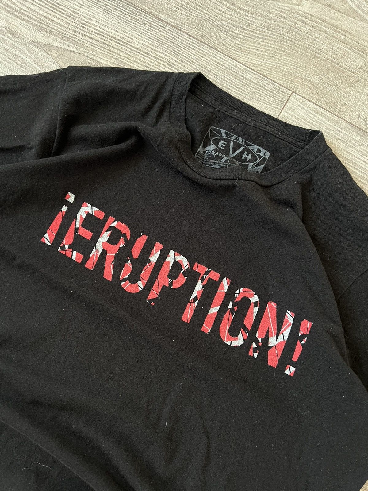 Band Tees × Vintage ‼️EVH Edward Wan Halen Eruption Rock Band T-shirt‼️ Size US L / EU 52-54 / 3 - 9 Thumbnail