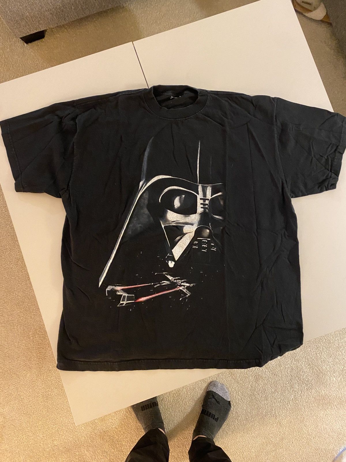Star Wars Vintage Darth Vader A New Hope T-Shirt 1995 | Grailed