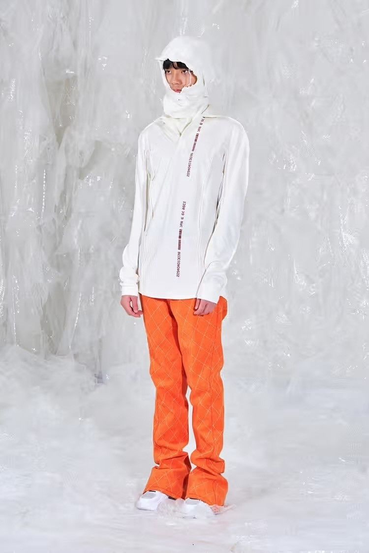 KANGHYUK KANGHYUK 2020AW COLLECTION 8 Technical Long Sleeve Polo Size US M / EU 48-50 / 2 - 2 Thumbnail