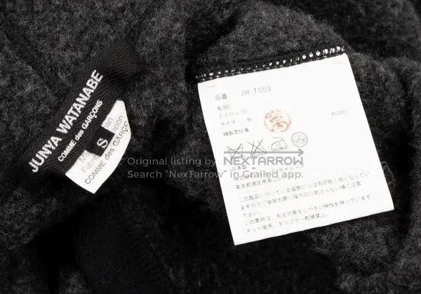 Comme des Garcons Comme Des Garcons Dark gray retro hooded top Size S / US 4 / IT 40 - 9 Thumbnail