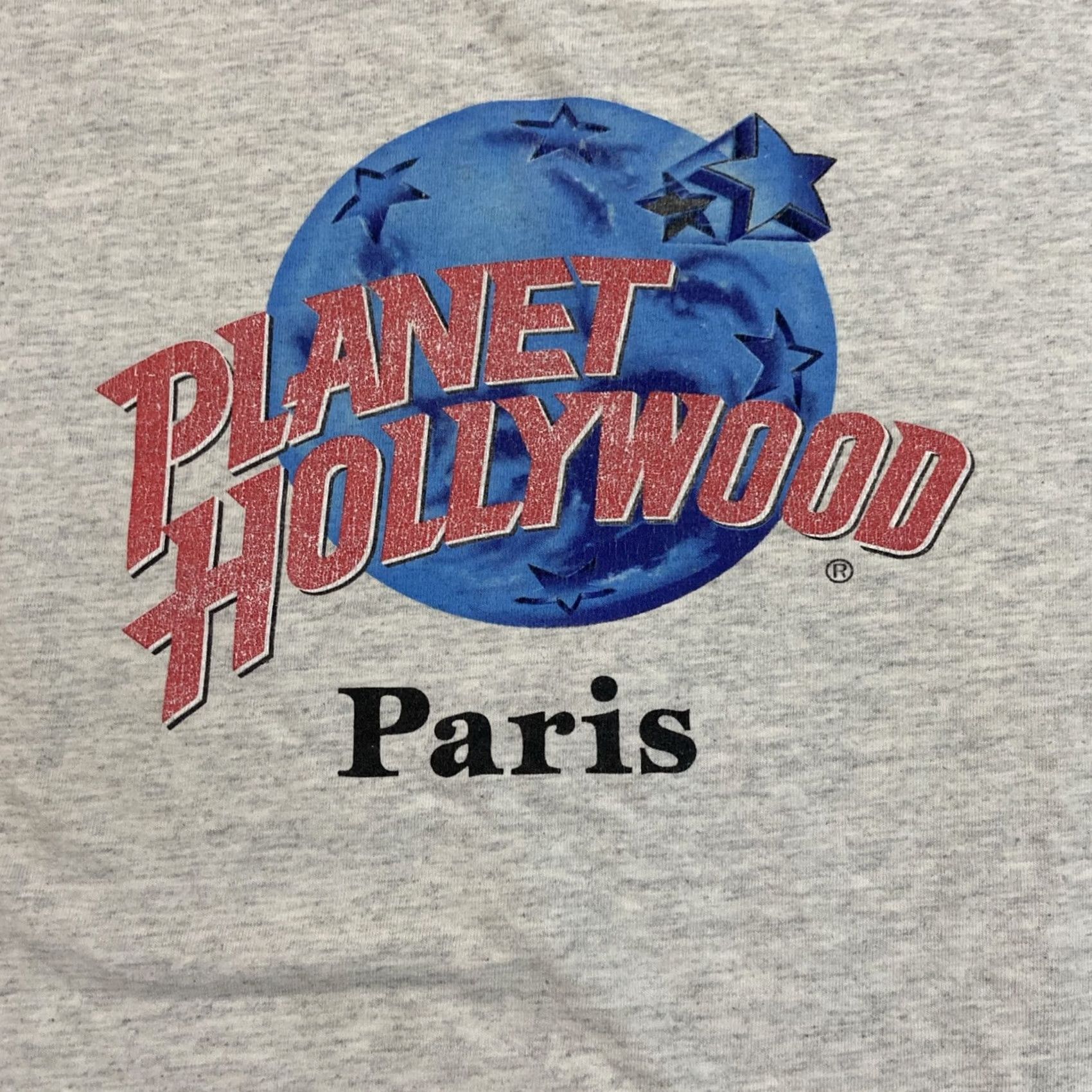 Planet Hollywood VINTAGE Planet Hollywood Shirt Mens XL 90s Paris White Cotton T-Shirt Crew Neck Short Sleeve Logo Travel City Double-Sided"} Size US L / EU 52-54 / 3 - 2 Thumbnail